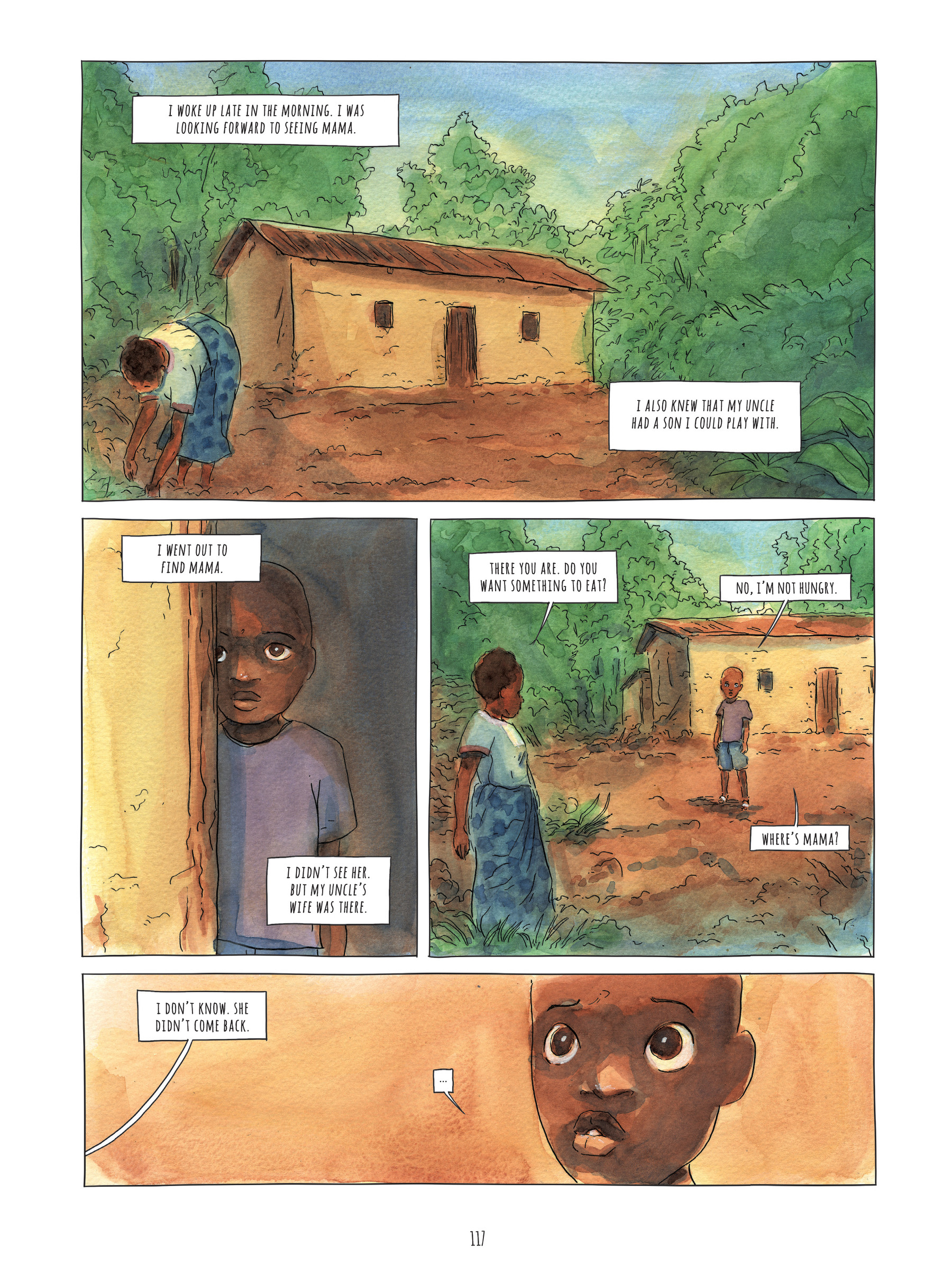 Read online Alice on the Run: One Child's Journey Through the Rwandan Civil War comic -  Issue # TPB - 116