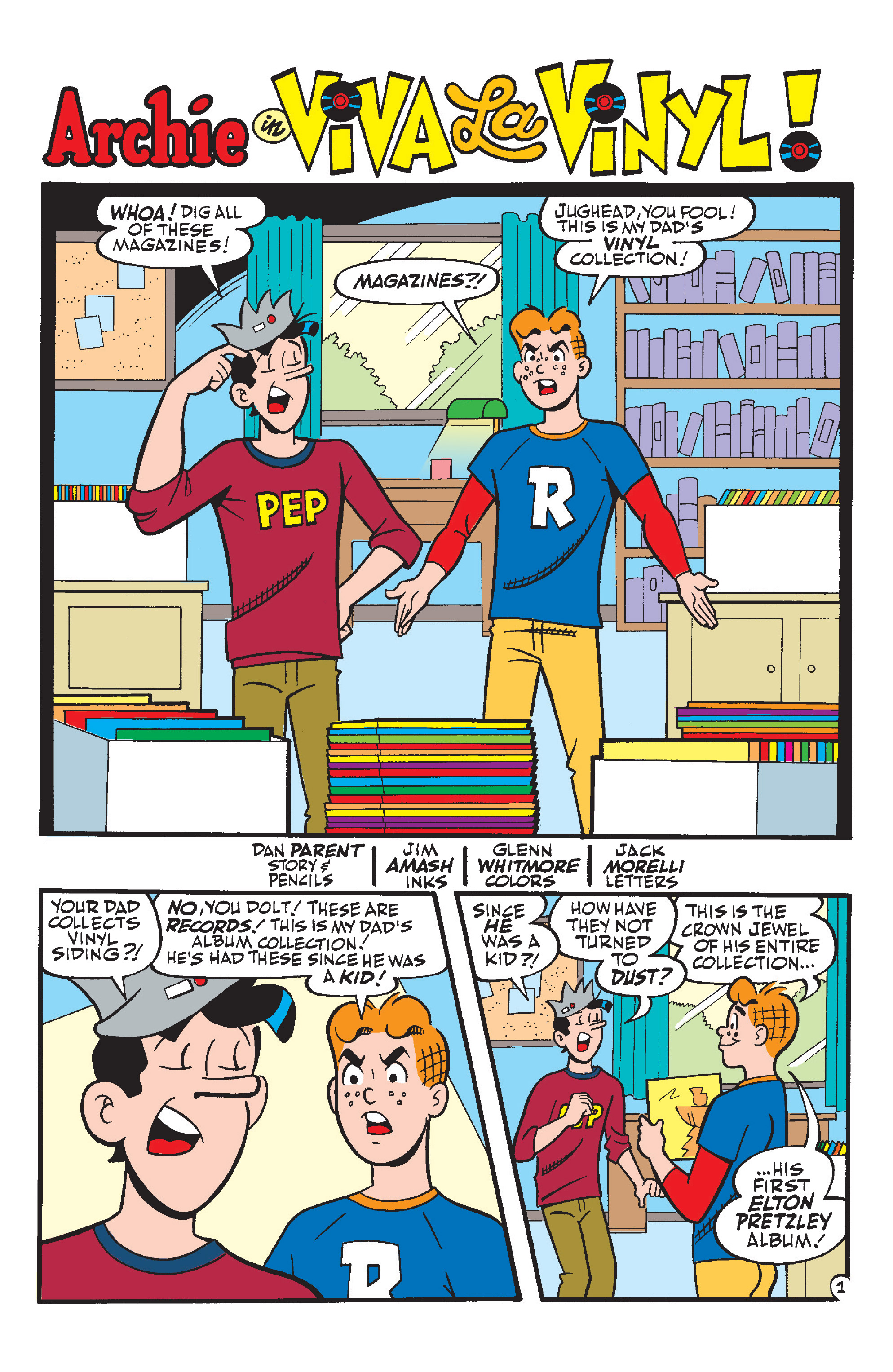 Read online Archie & Friends (2019) comic -  Issue # Music Jam - 18