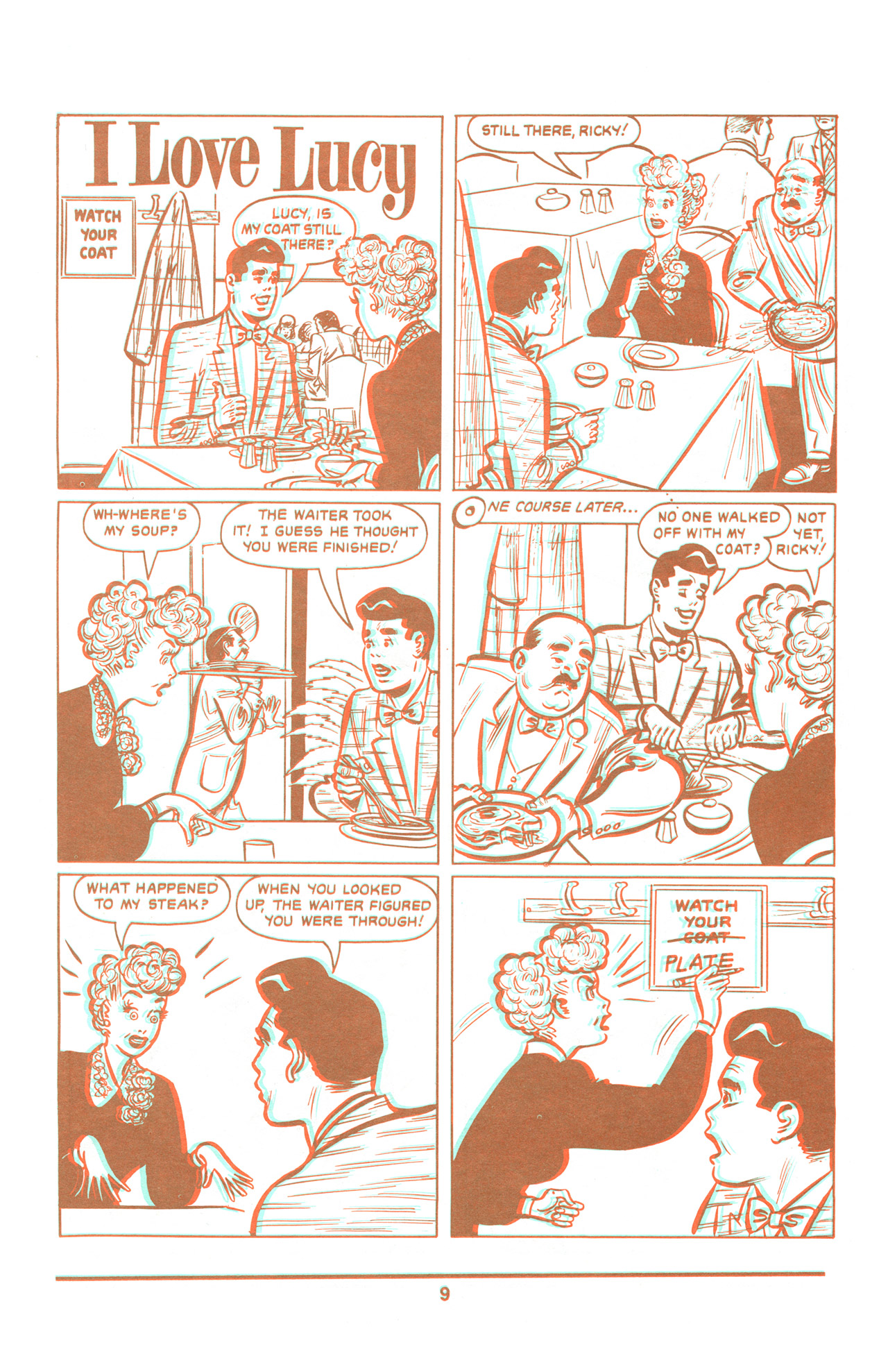 Read online I Love Lucy in 3-D comic -  Issue # Full - 11