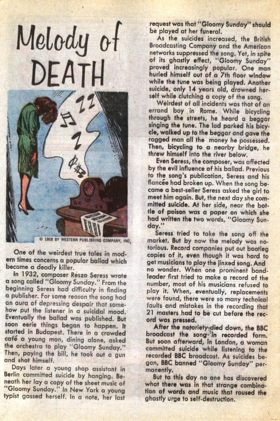 Read online Boris Karloff Tales of Mystery comic -  Issue #24 - 12