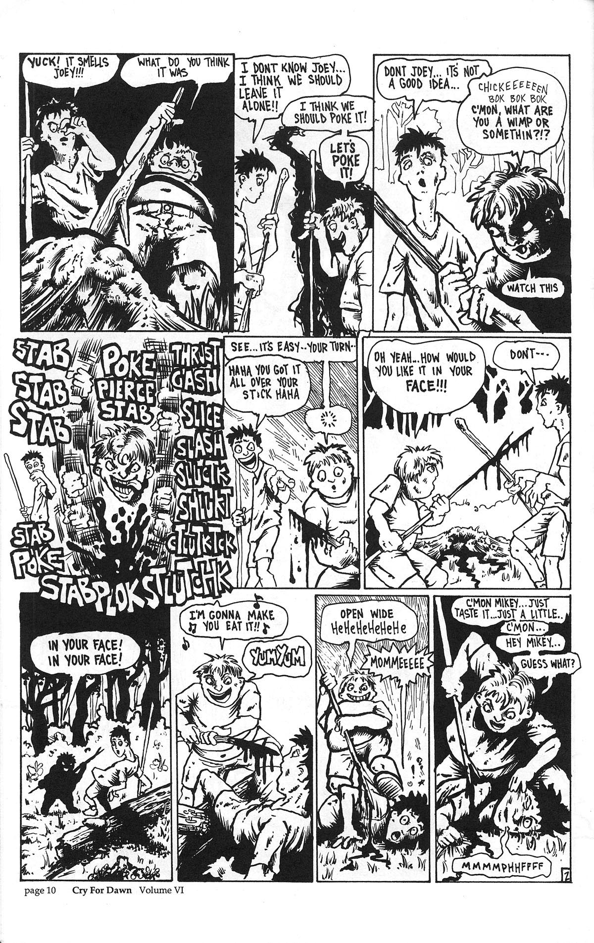 Read online Cry for Dawn comic -  Issue #6 - 12