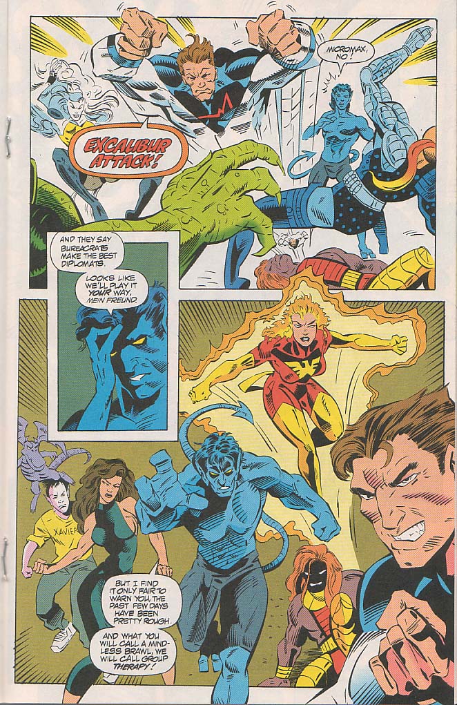 Read online Excalibur (1988) comic -  Issue #68 - 15
