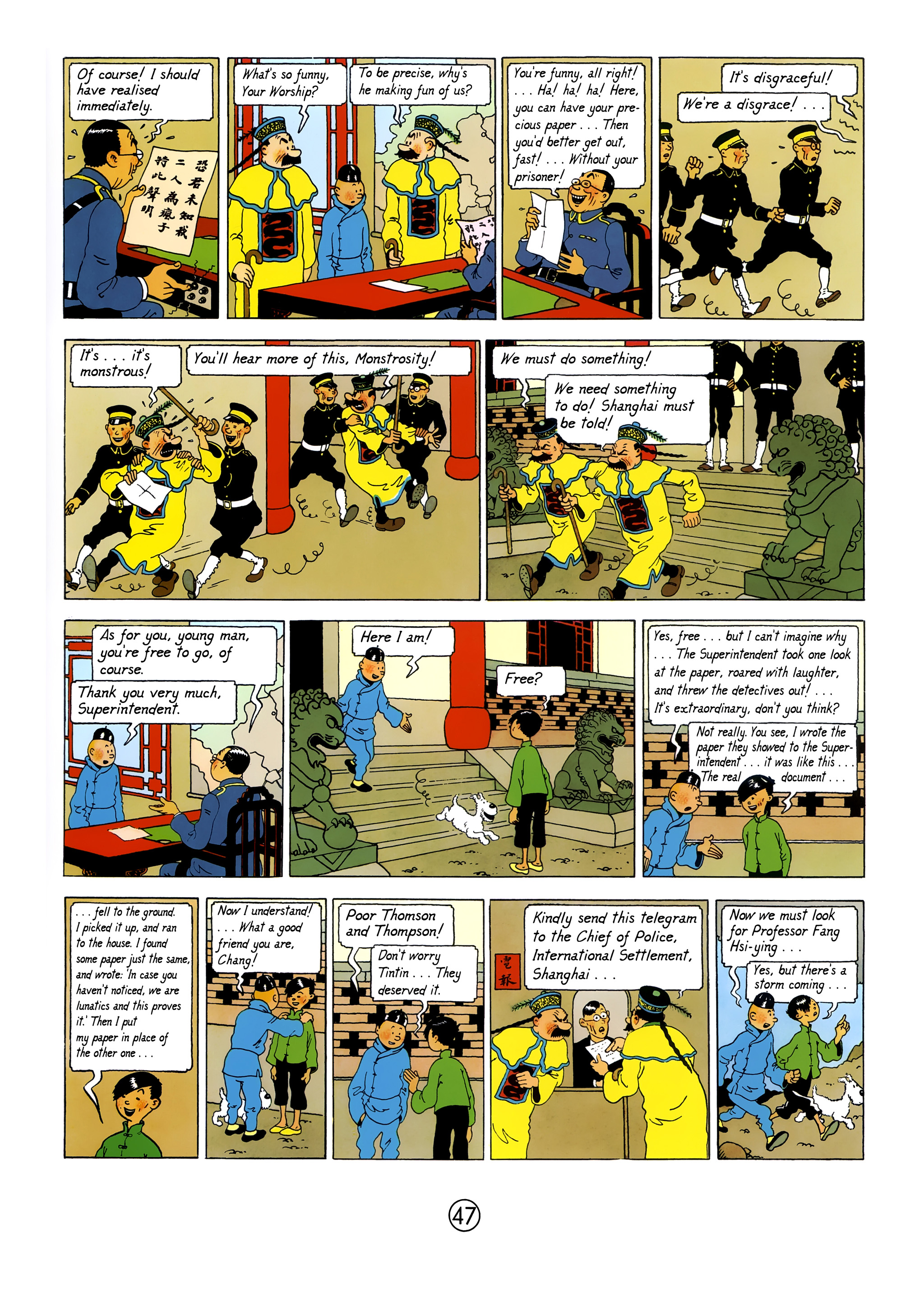 Read online The Adventures of Tintin comic -  Issue #5 - 50