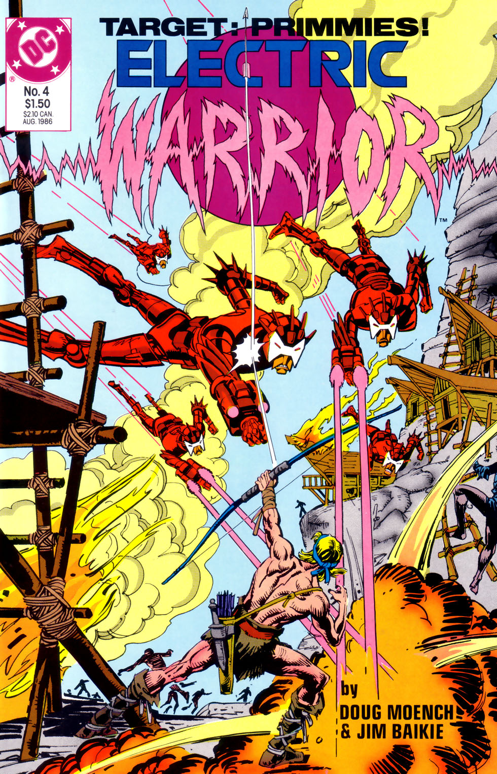 Read online Electric Warrior comic -  Issue #4 - 1