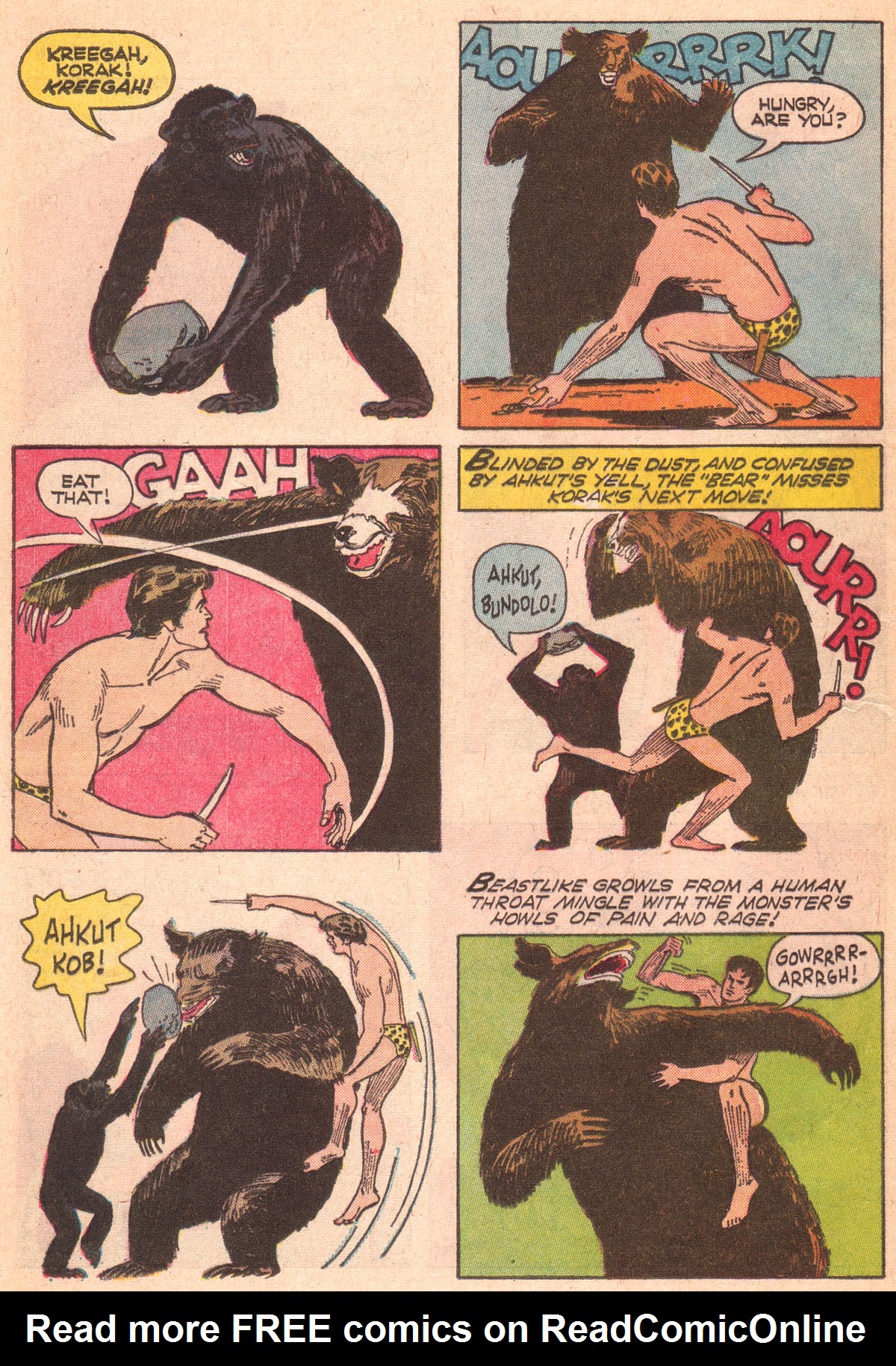 Read online Korak, Son of Tarzan (1964) comic -  Issue #28 - 24