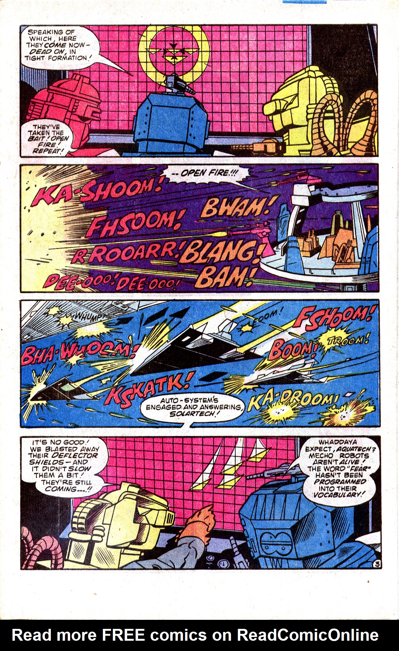 Read online ManTech Robot Warriors comic -  Issue #1 - 5