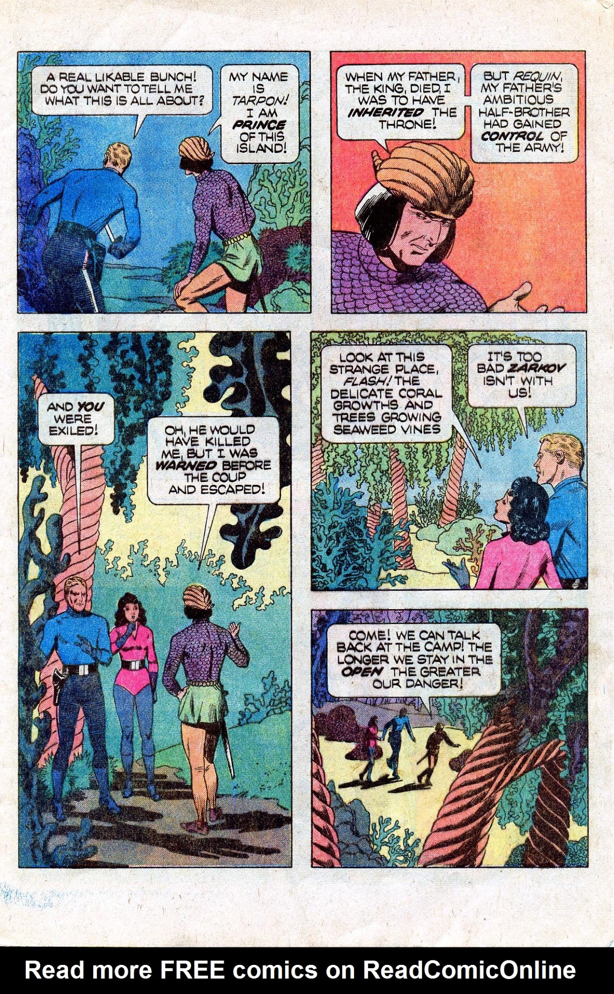 Read online Flash Gordon (1978) comic -  Issue #30 - 9