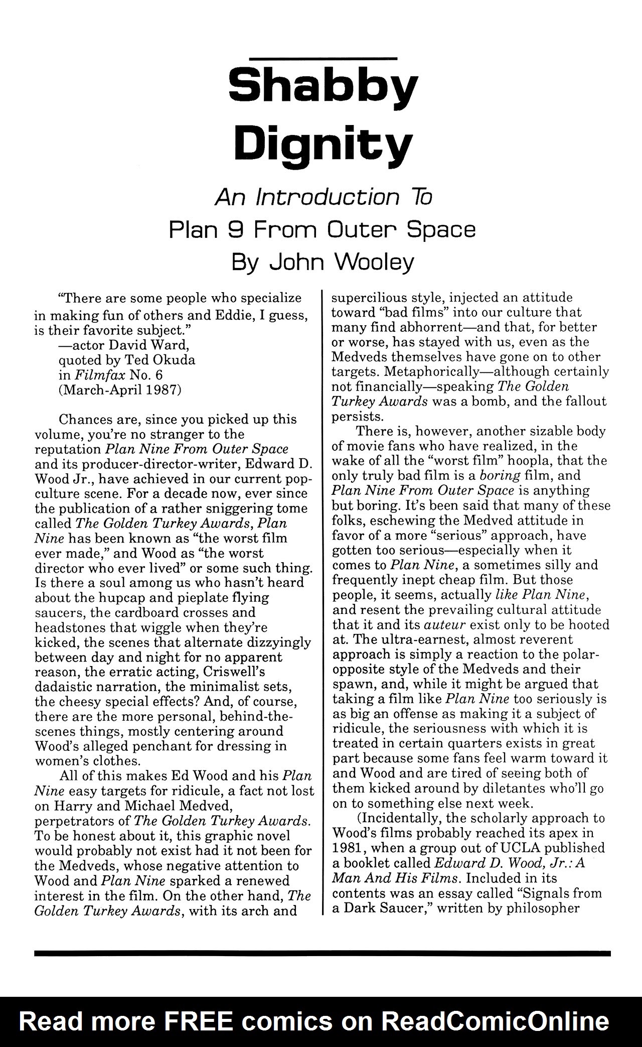 Read online Plan 9 from Outer Space comic -  Issue # Full - 5