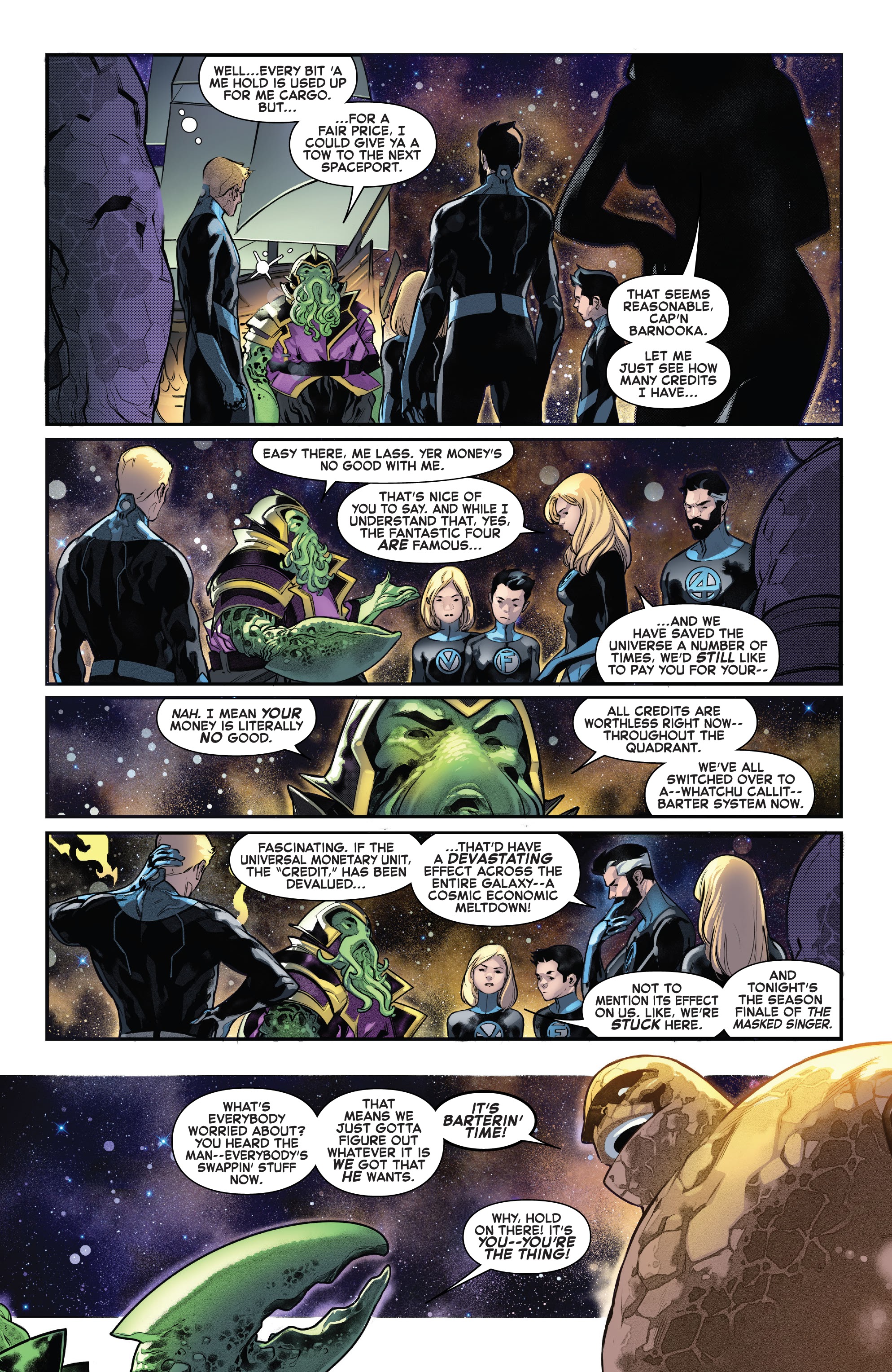 Read online Empyre comic -  Issue #0 - Fantastic Four - 9
