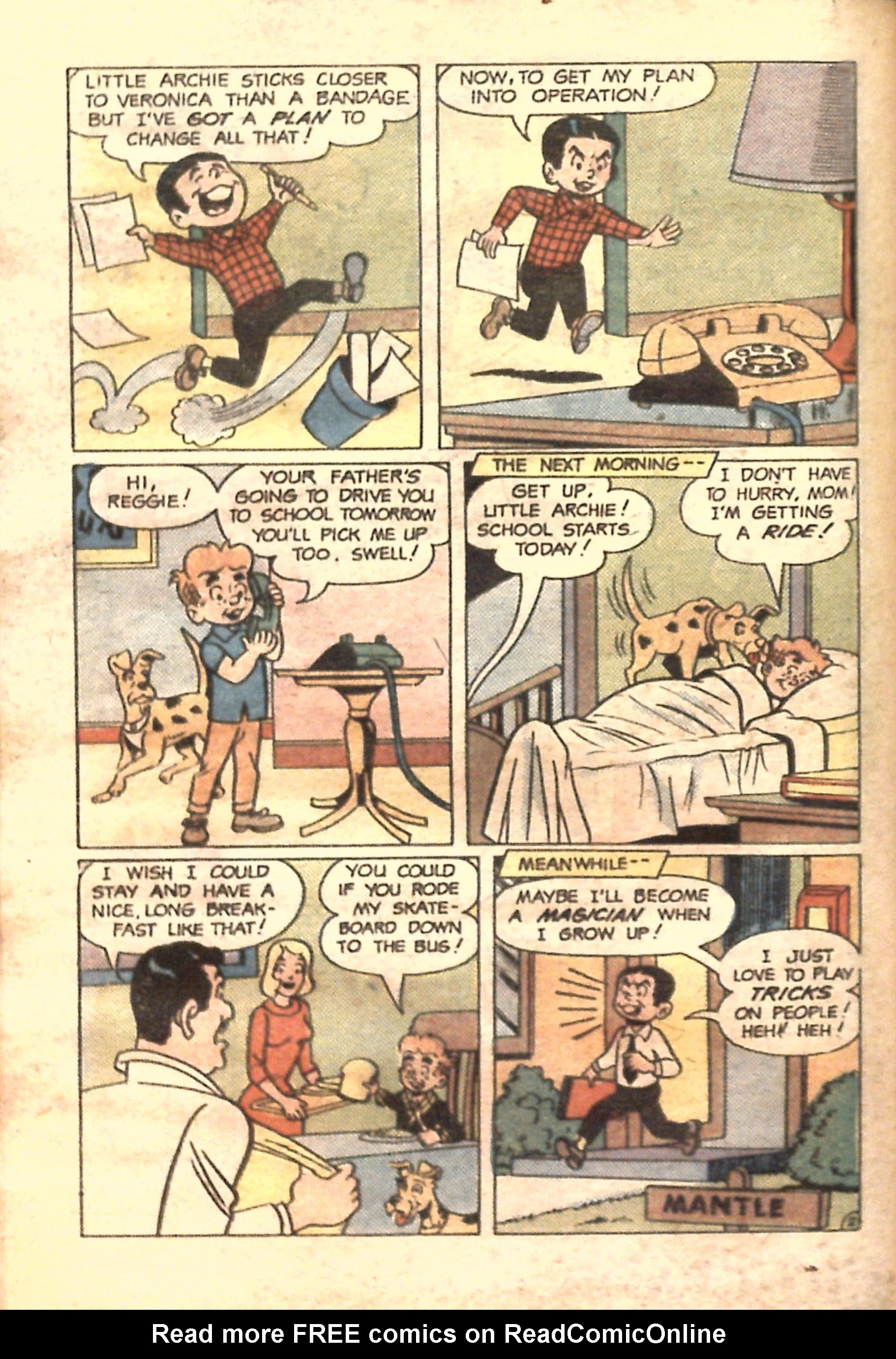 Read online Archie...Archie Andrews, Where Are You? Digest Magazine comic -  Issue #16 - 98