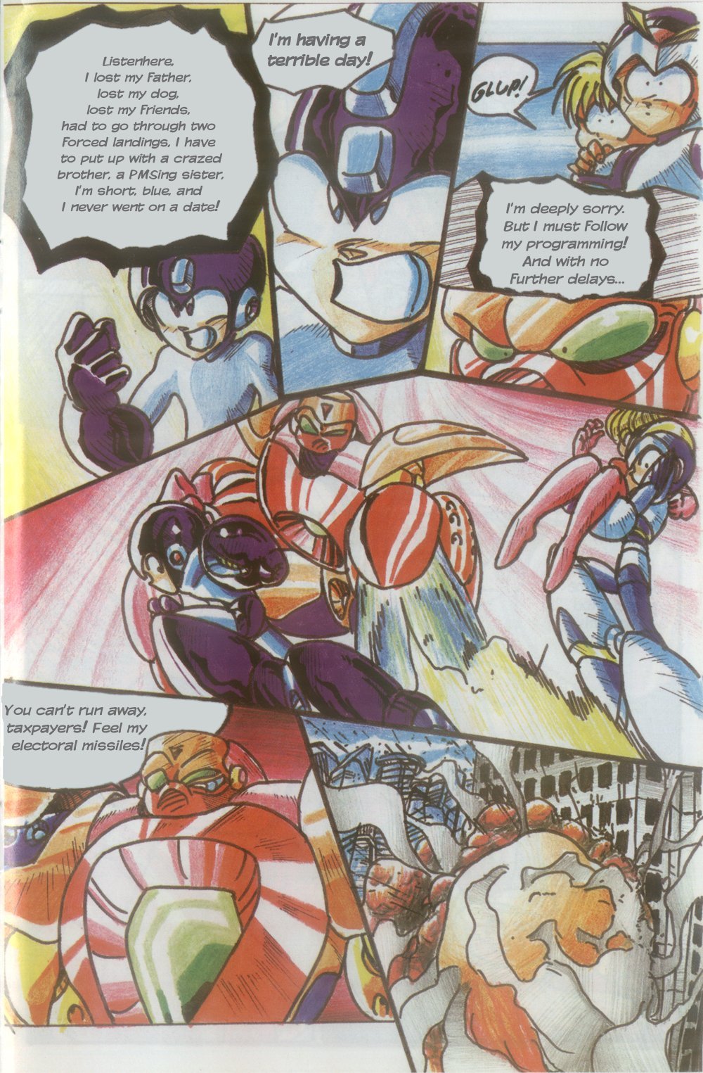 Read online Novas Aventuras de Megaman comic -  Issue #3 - 22