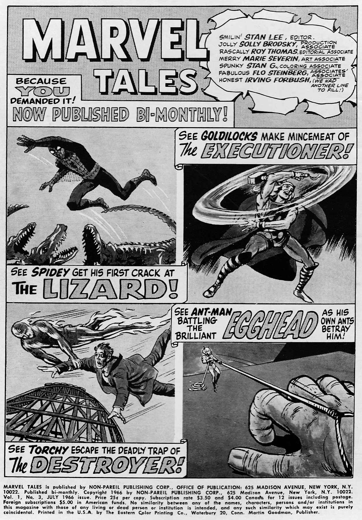 Read online Marvel Tales (1964) comic -  Issue #3 - 2