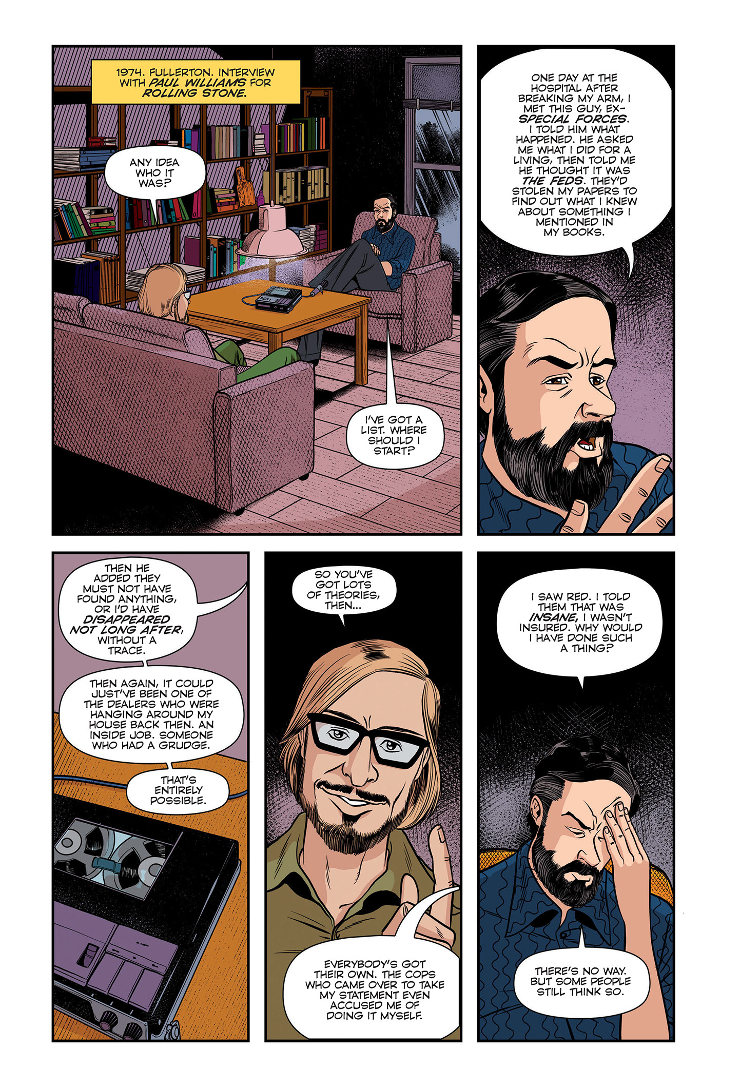 Read online Philip K. Dick: A Comics Biography comic -  Issue # TPB - 96