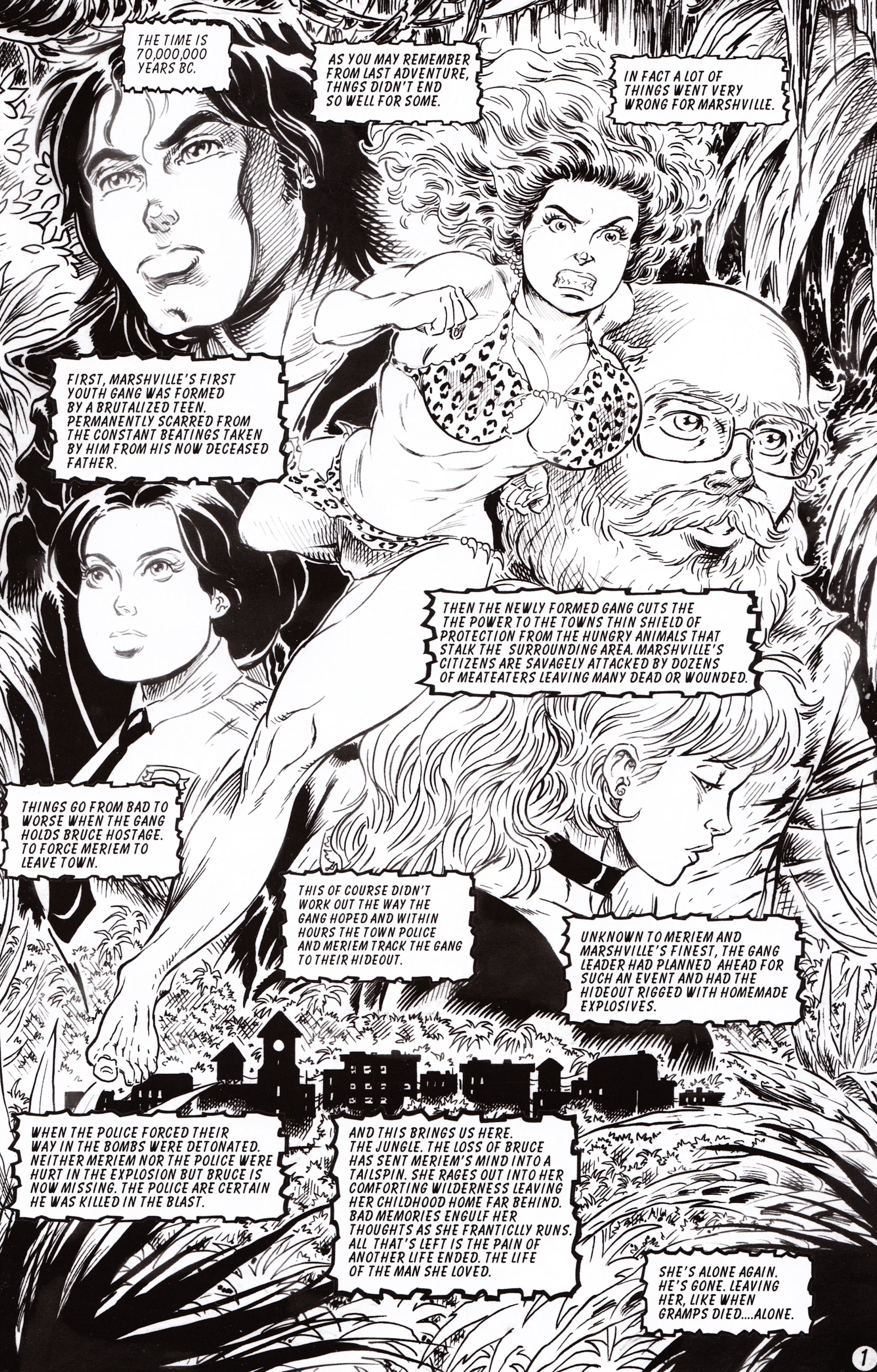 Read online Cavewoman: Primal comic -  Issue # Full - 3