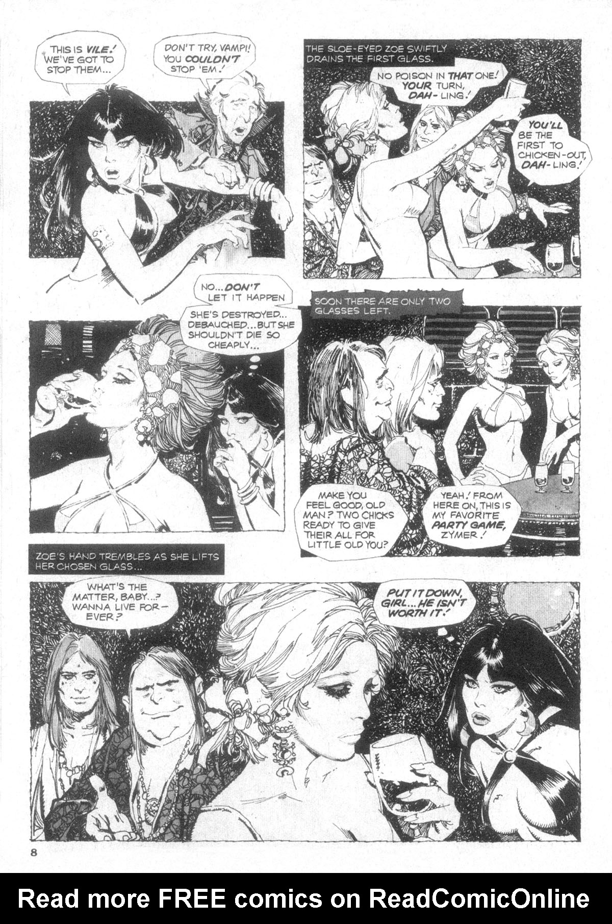 Read online Vampirella (1969) comic -  Issue #91 - 9