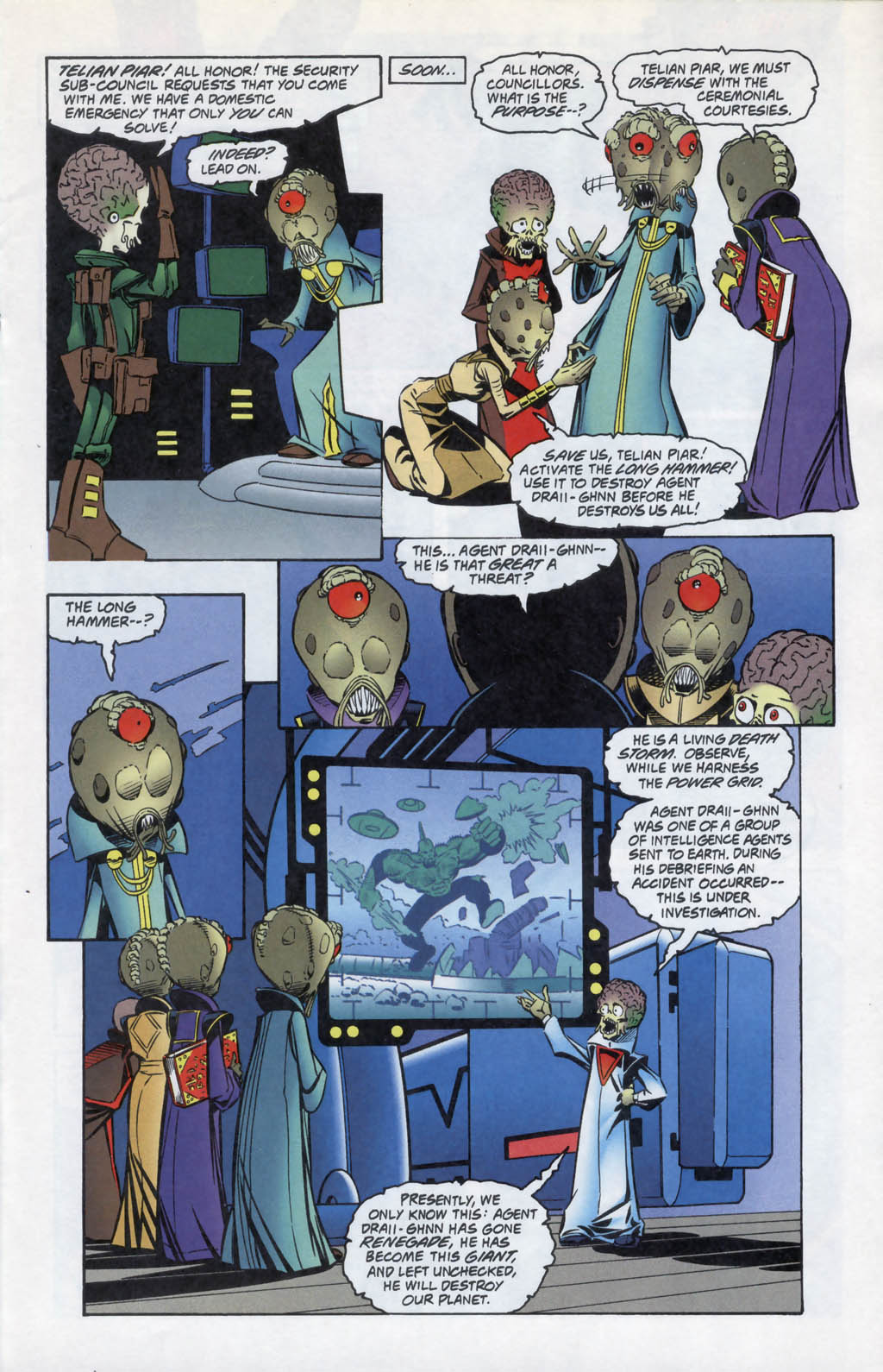 Read online Mars Attacks The Savage Dragon comic -  Issue #3 - 10