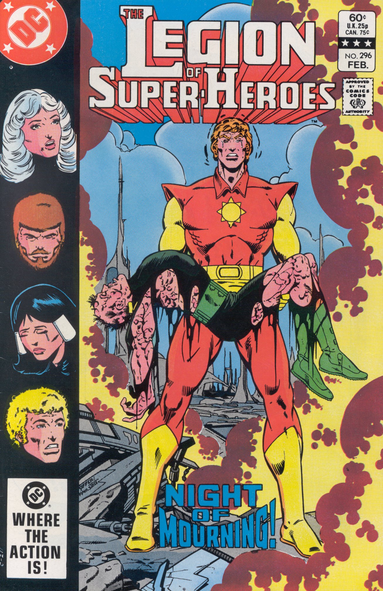 Read online Legion of Super-Heroes (1980) comic -  Issue #296 - 1