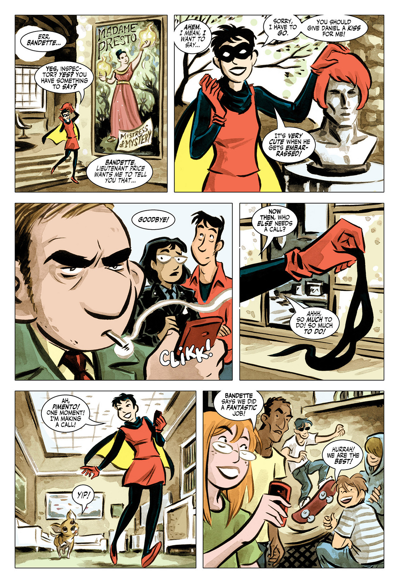 Read online Bandette (2012) comic -  Issue #2 - 14
