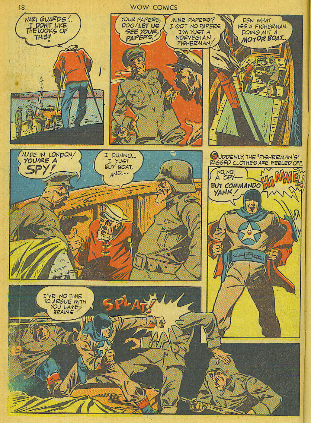 Read online Wow Comics comic -  Issue #6 - 18