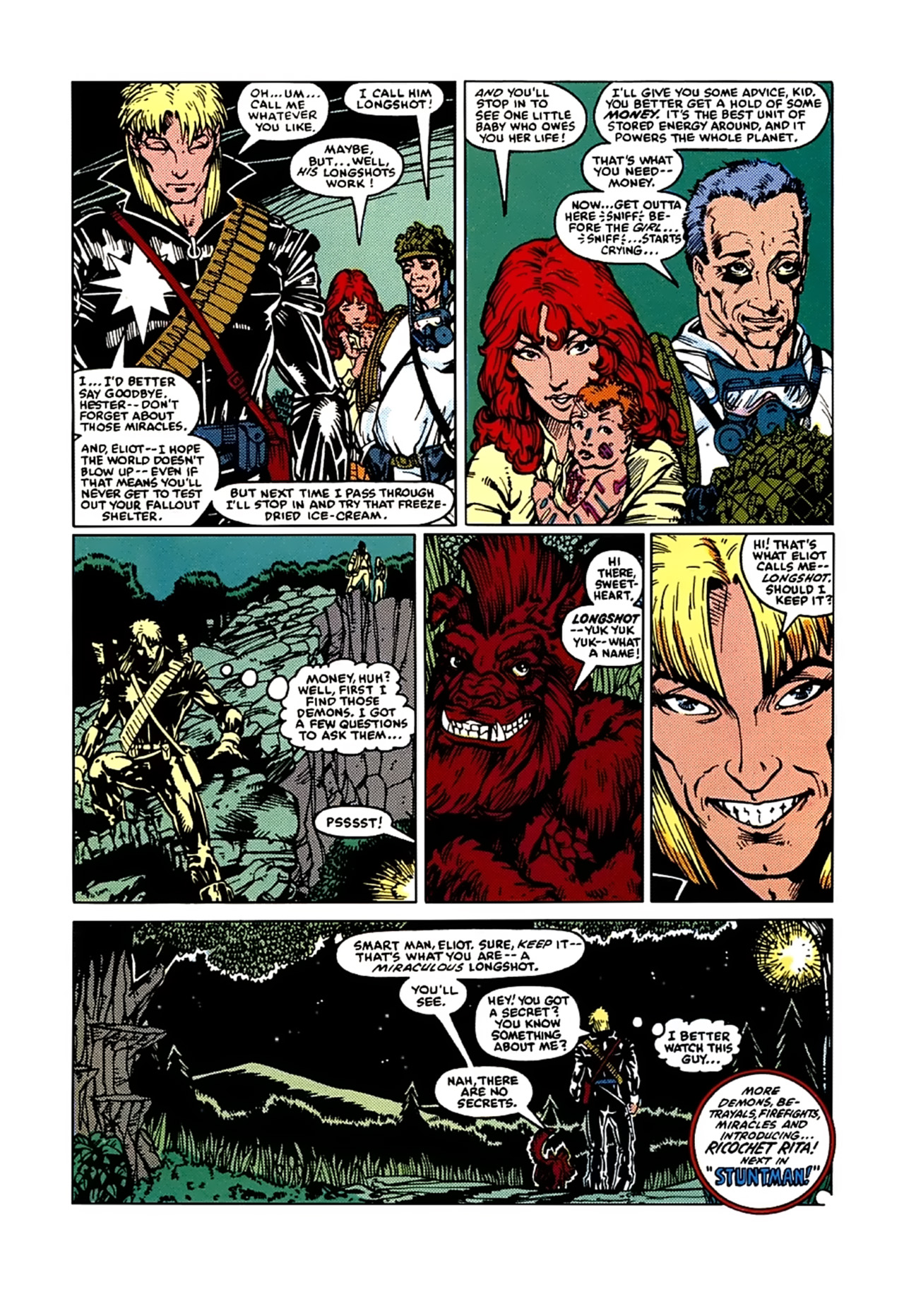 Read online Longshot (1985) comic -  Issue # _TPB 1 - 33