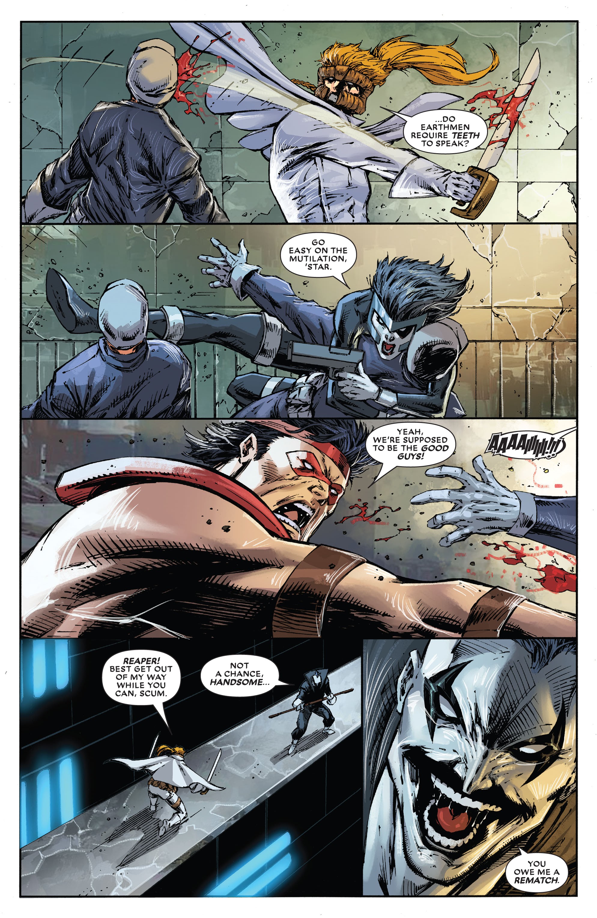 Read online Deadpool: Bad Blood (2022) comic -  Issue #1 - 22