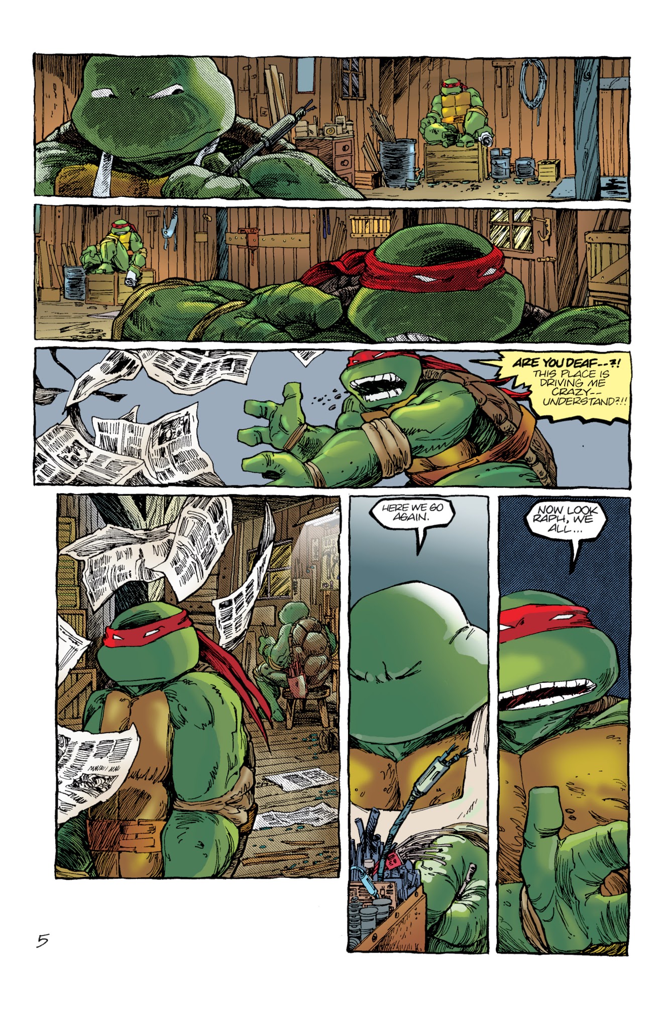 Read online Teenage Mutant Ninja Turtles Color Classics (2013) comic -  Issue #5 - 7