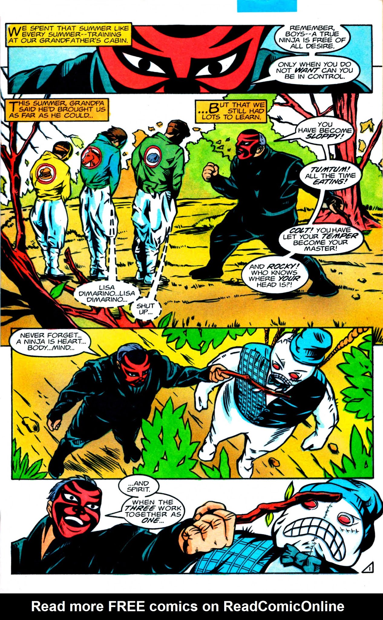 Read online 3 Ninjas Kick Back comic -  Issue #1 - 3