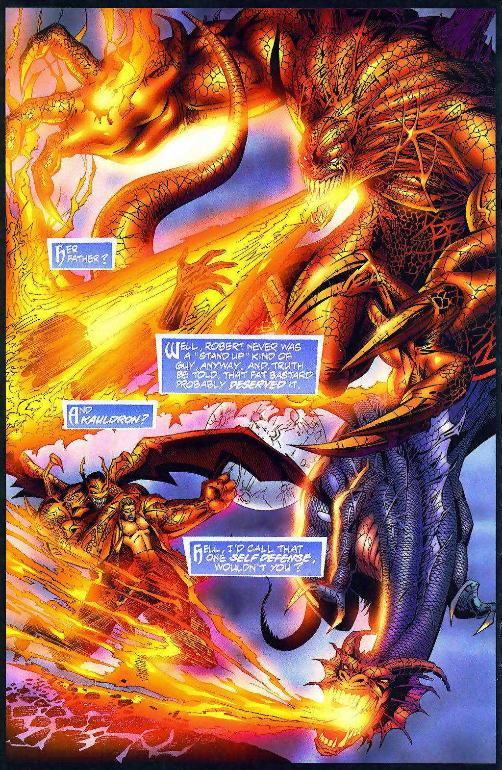 Read online Darkchylde comic -  Issue #0.5 - 4