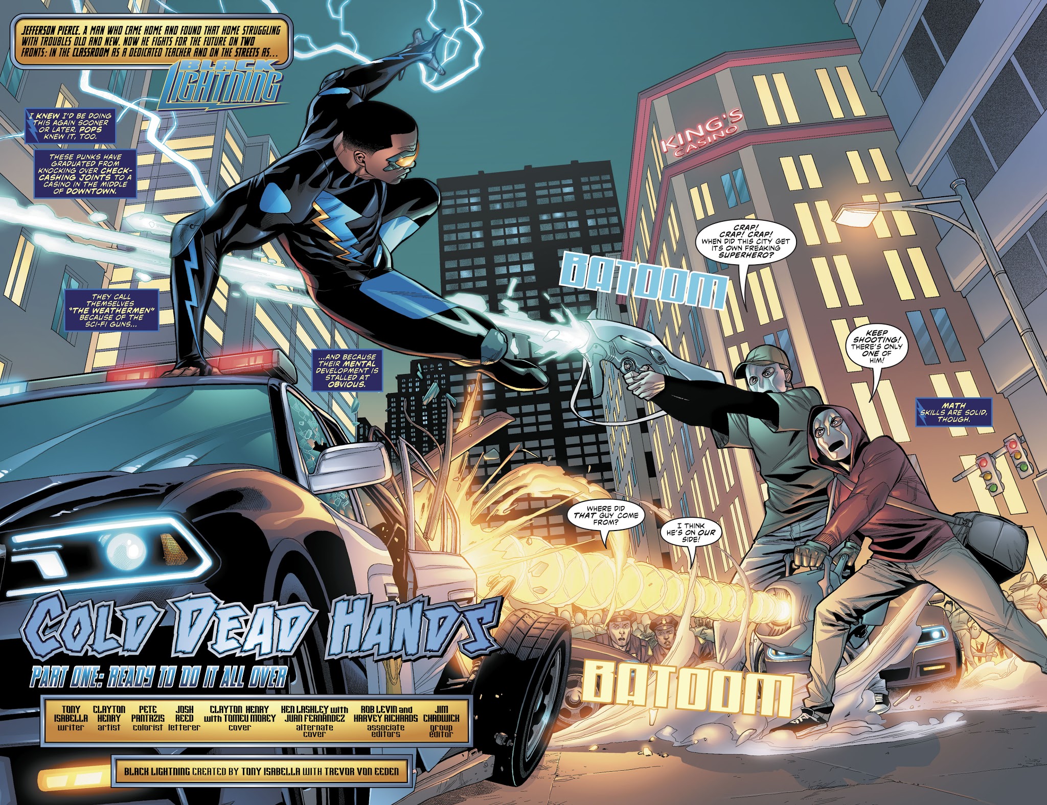 Read online Black Lightning: Cold Dead Hands comic -  Issue #1 - 5