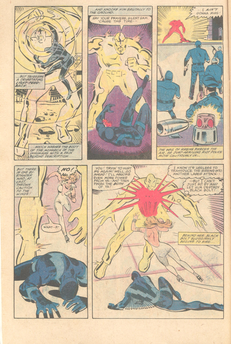 Read online Dazzler (1981) comic -  Issue #19 - 12