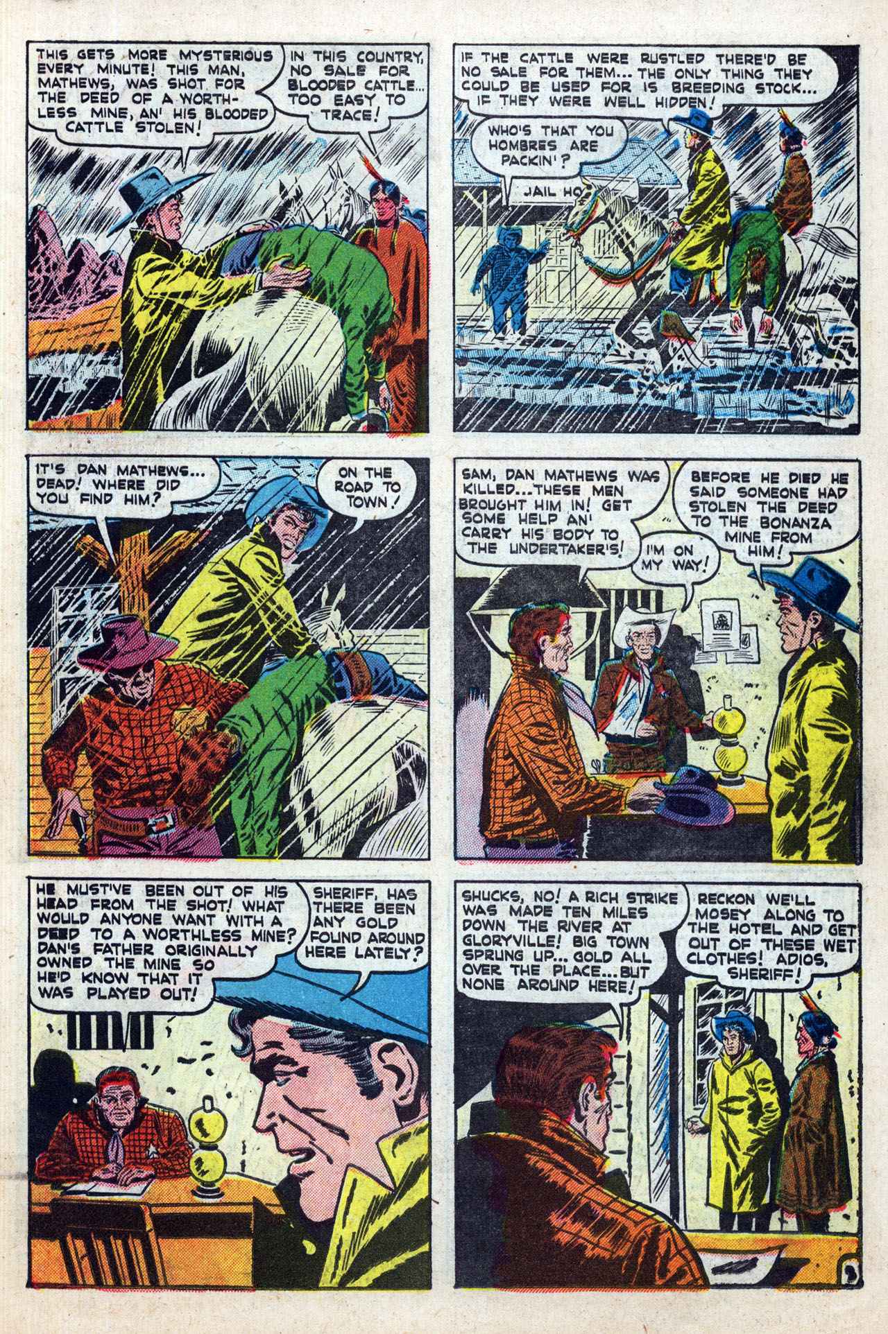 Read online Tex Morgan comic -  Issue #9 - 19