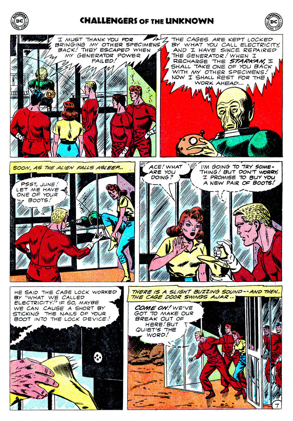 Read online Challengers of the Unknown (1958) comic -  Issue #22 - 24
