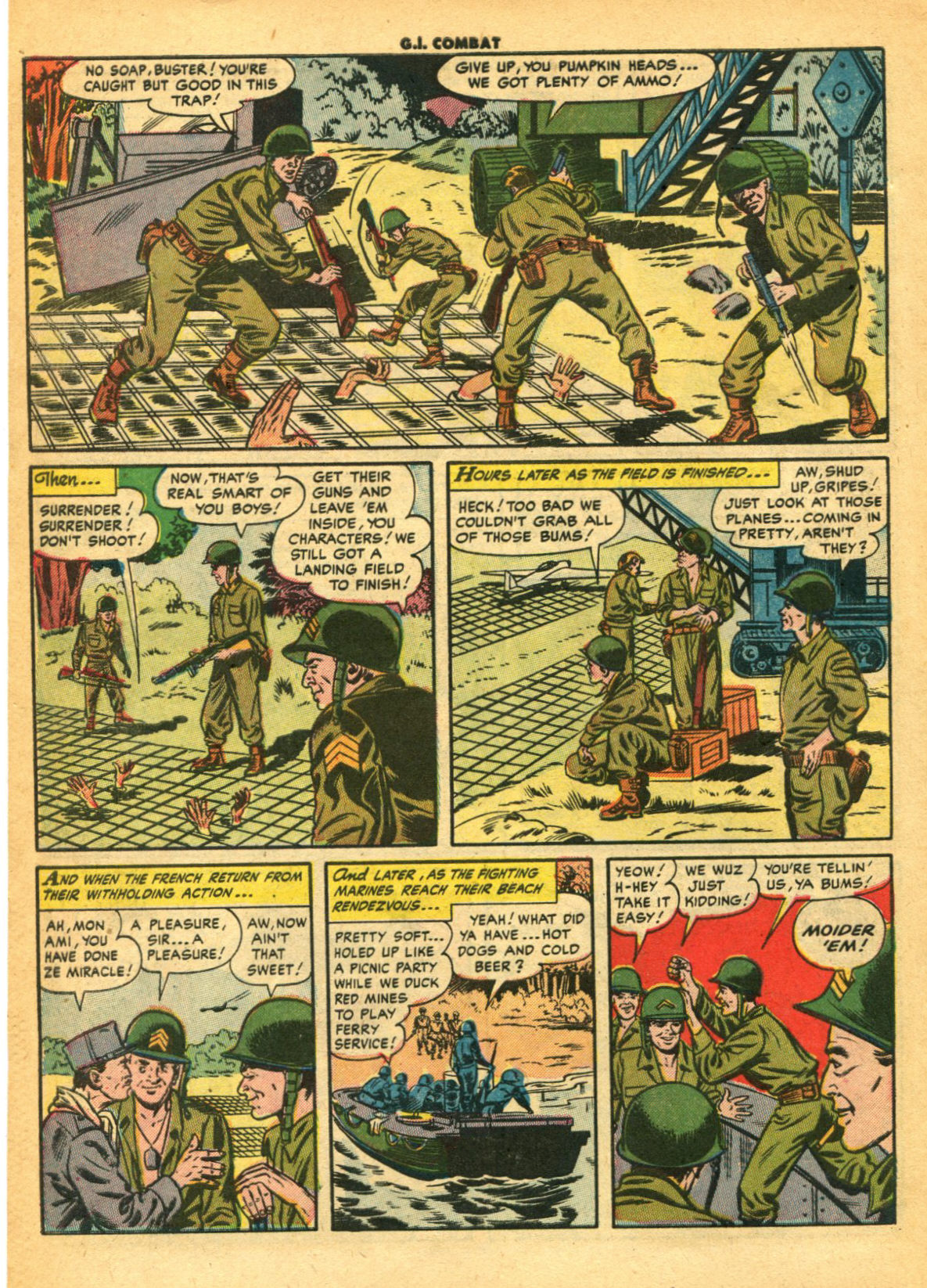 Read online G.I. Combat (1952) comic -  Issue #16 - 31