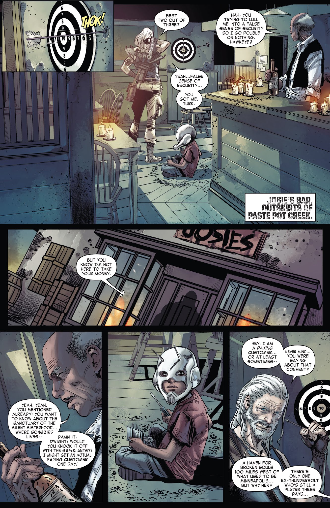 Read online Old Man Hawkeye comic -  Issue #5 - 5