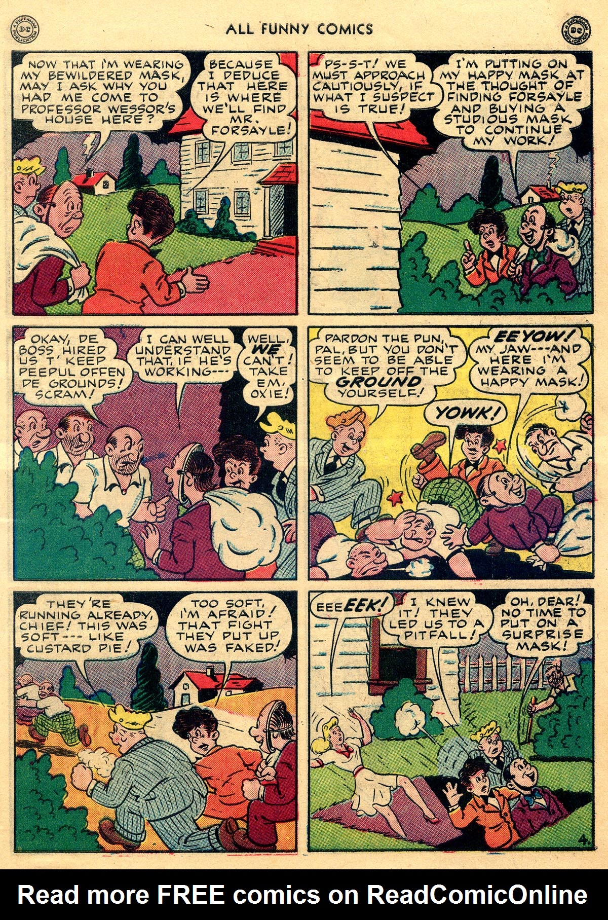 Read online All Funny Comics comic -  Issue #9 - 47
