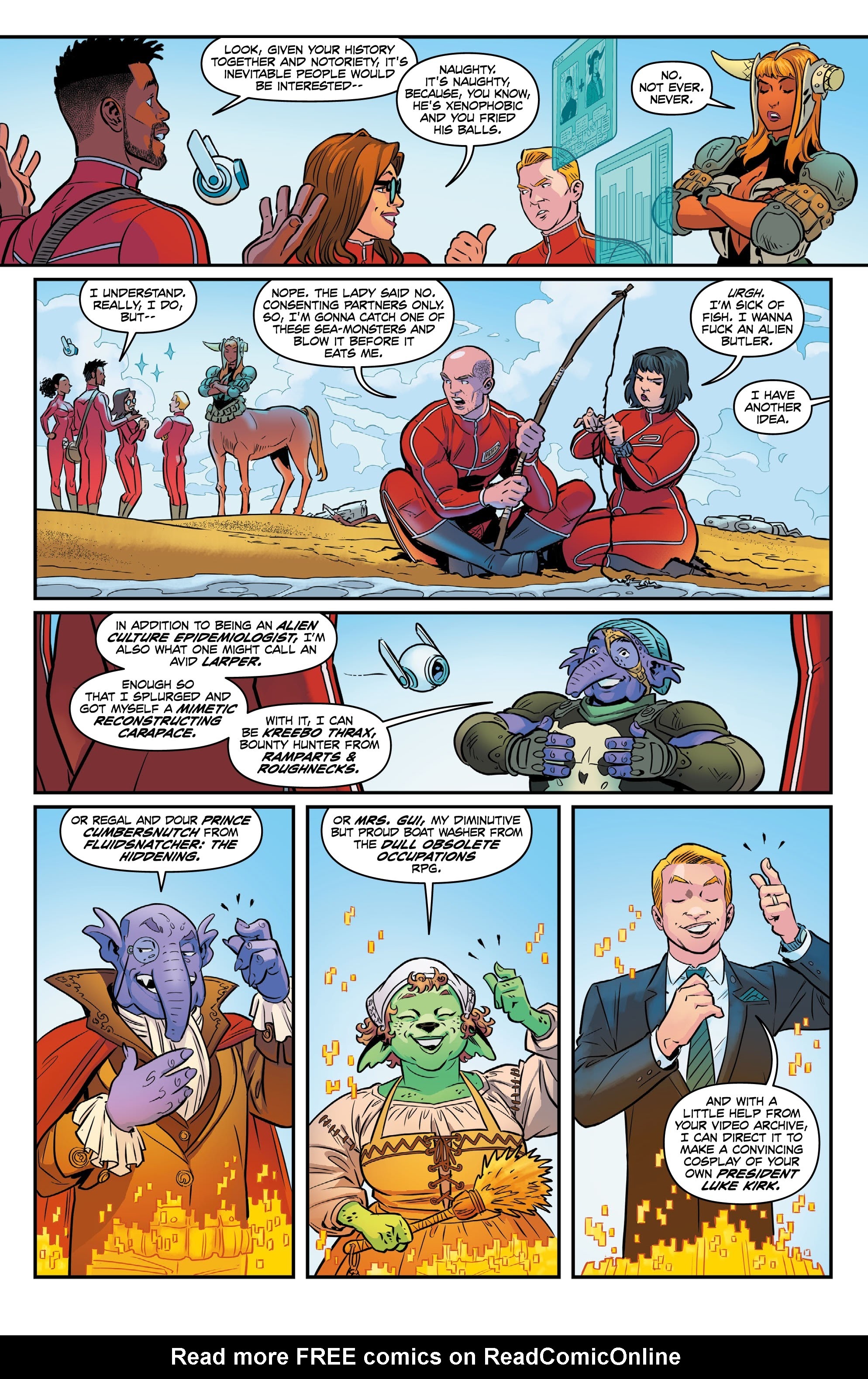 Read online Money Shot comic -  Issue #9 - 12