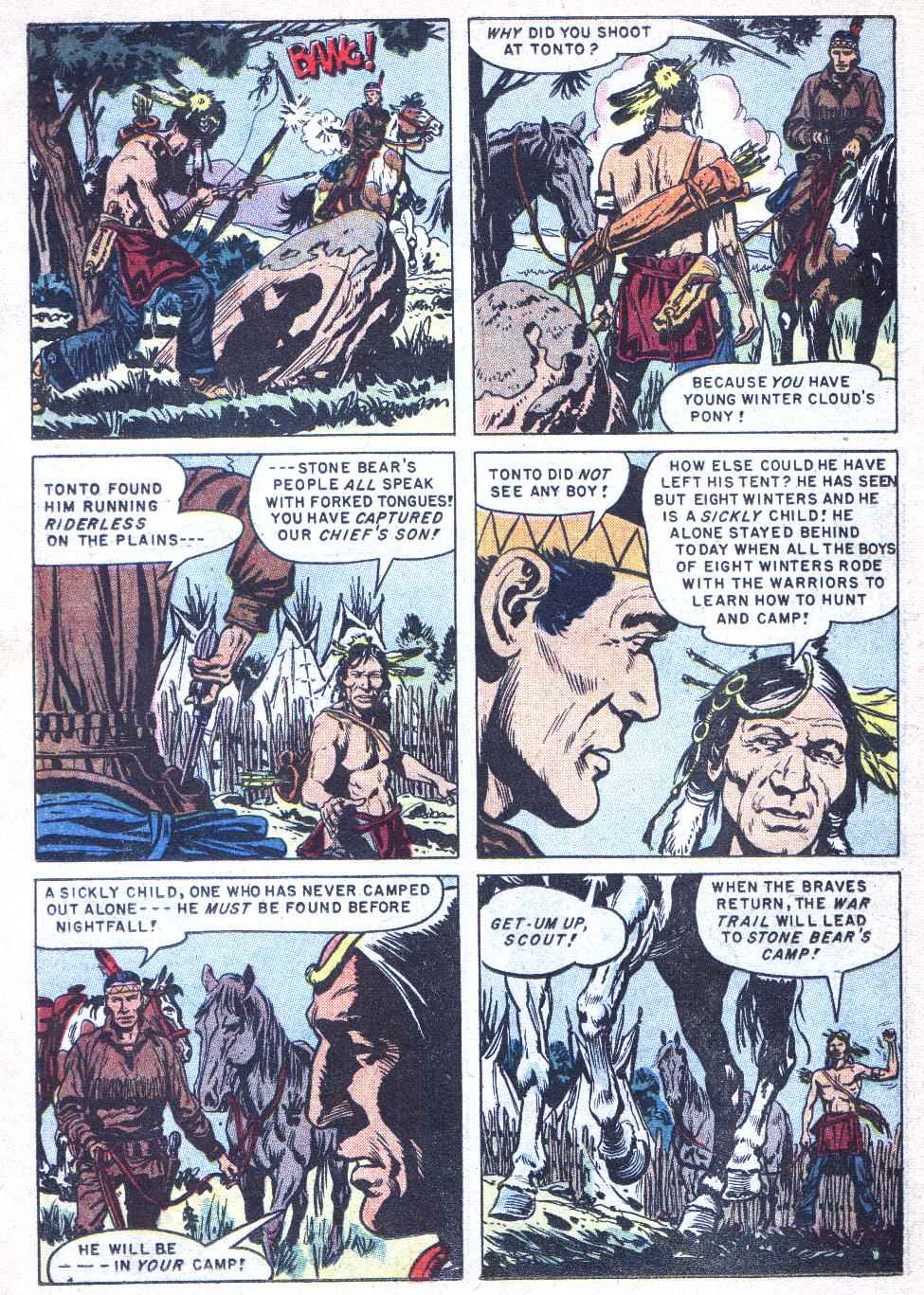 Read online Lone Ranger's Companion Tonto comic -  Issue #28 - 14