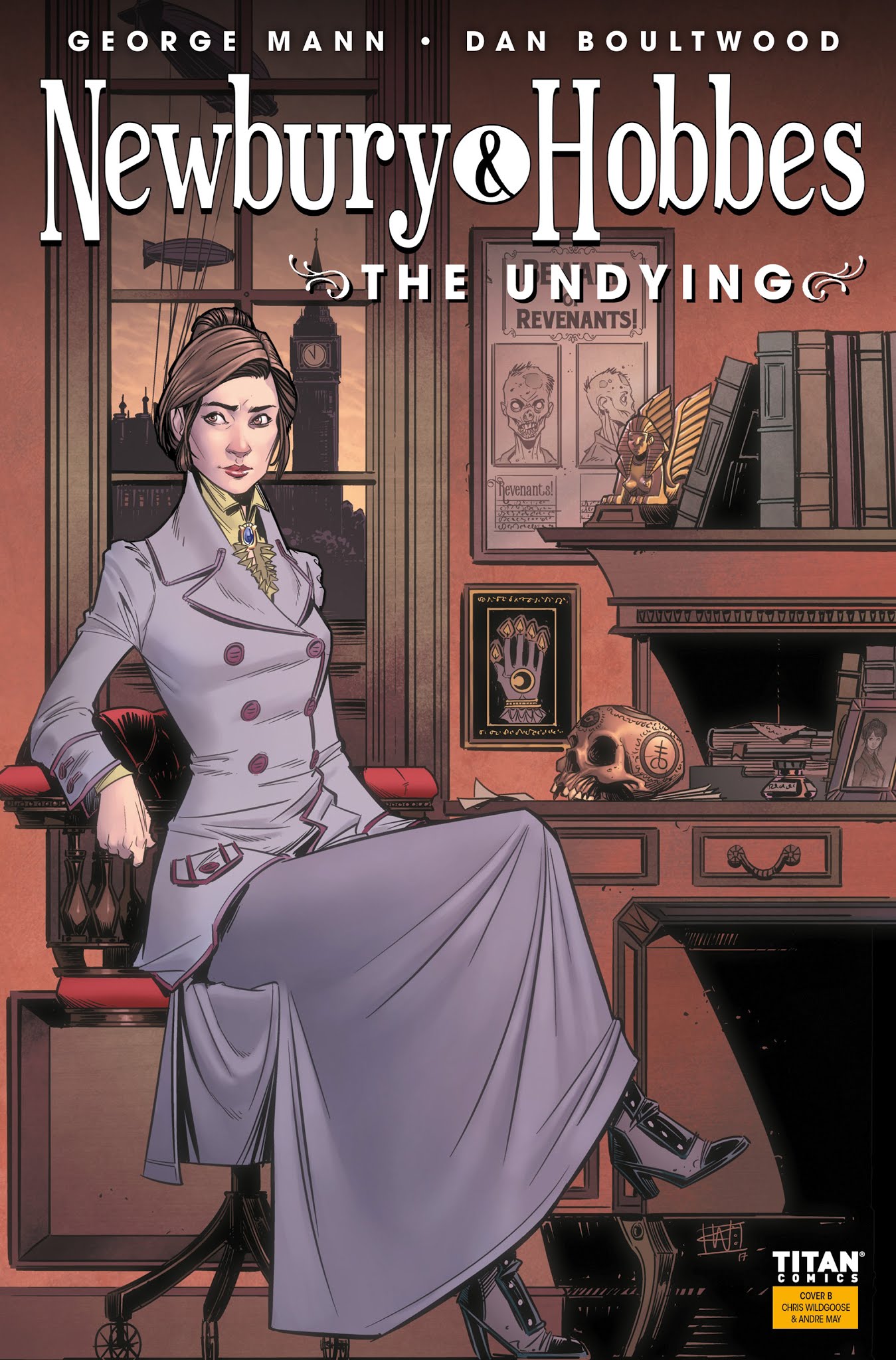 Read online Newbury & Hobbes: The Undying comic -  Issue #1 - 2