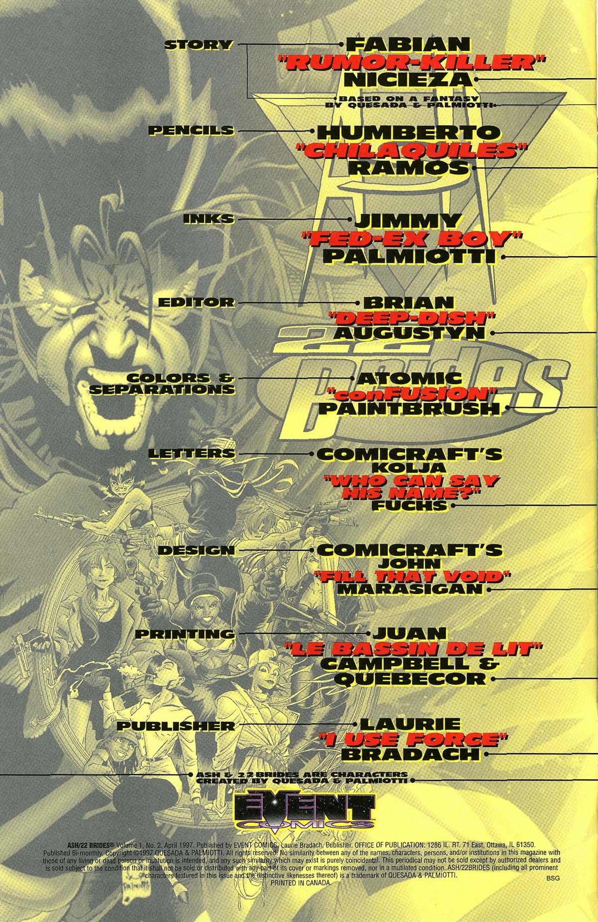 Read online Ash/22 Brides comic -  Issue #2 - 2