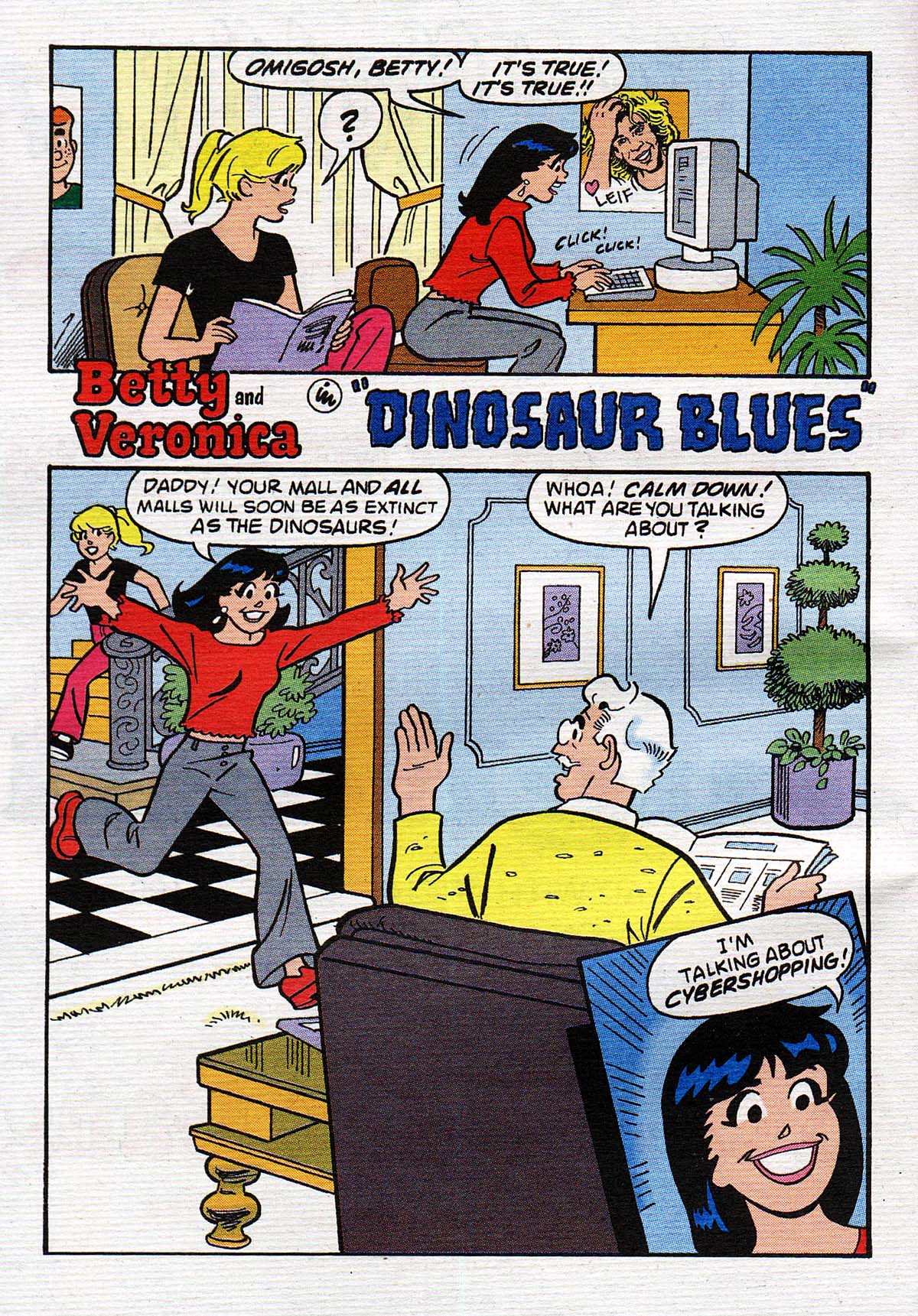 Read online Betty and Veronica Digest Magazine comic -  Issue #151 - 53