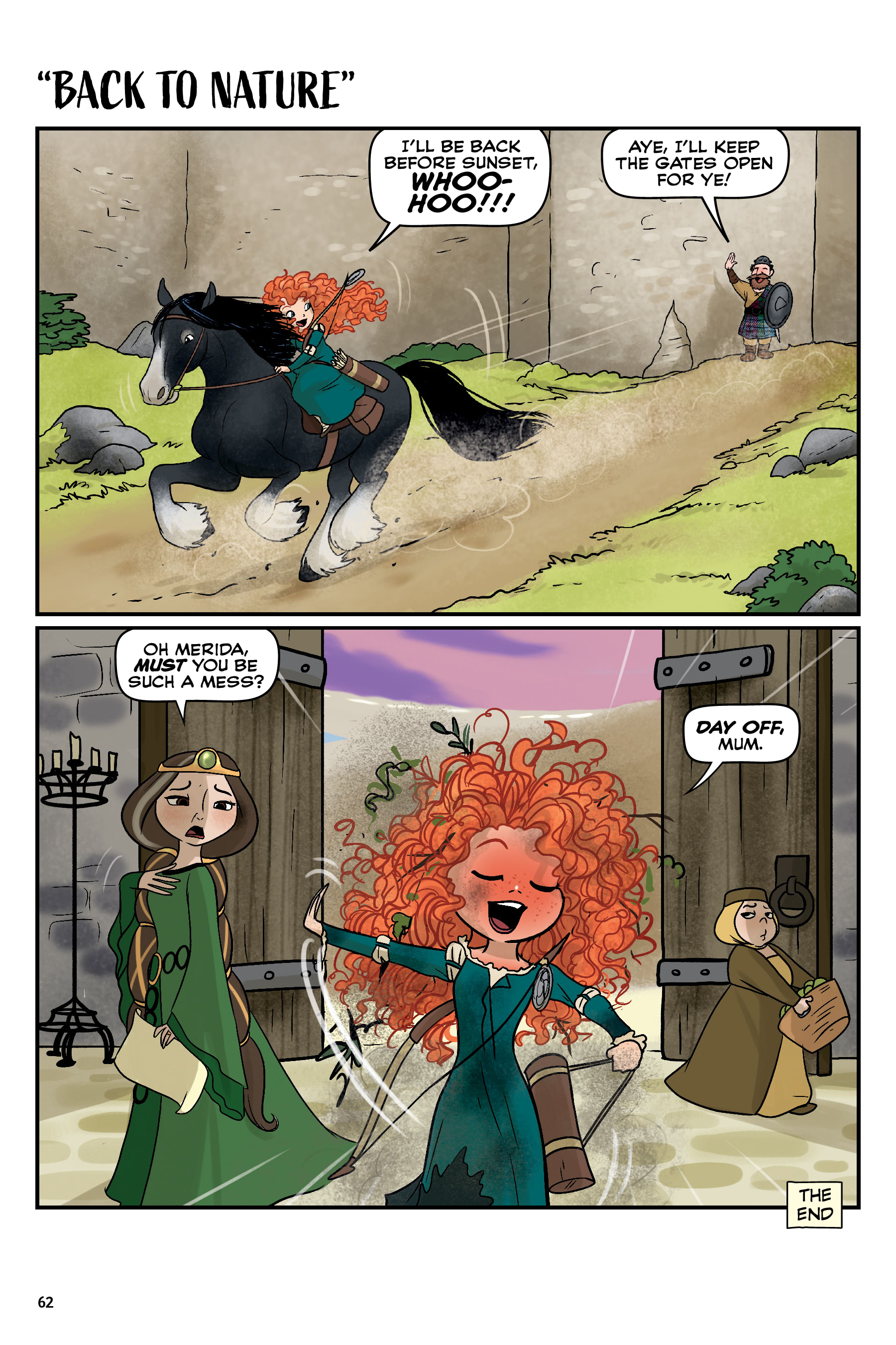 Read online Disney Princess: Gleam, Glow, and Laugh comic -  Issue # TPB - 63