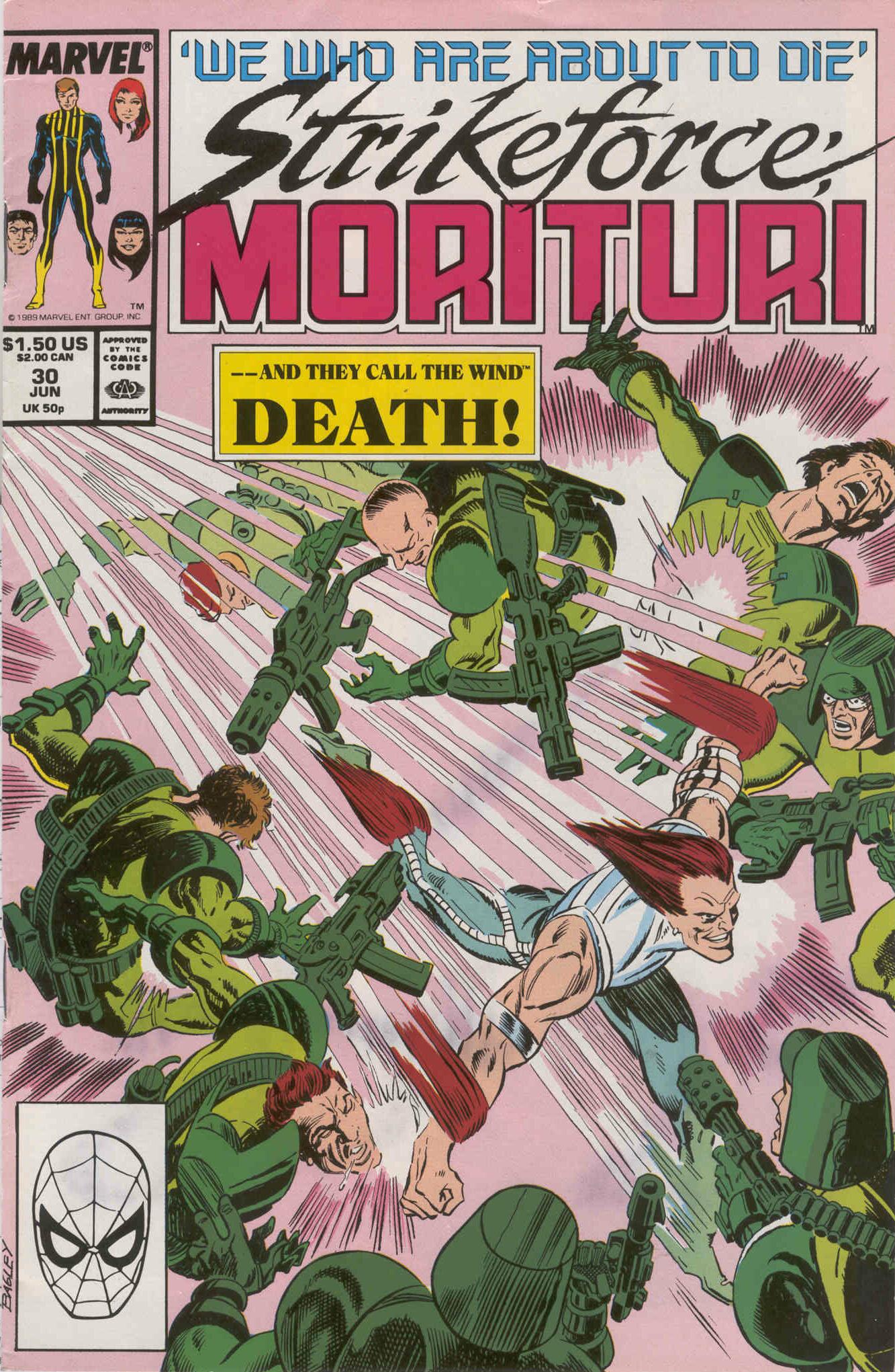 Read online Strikeforce: Morituri comic -  Issue #30 - 1