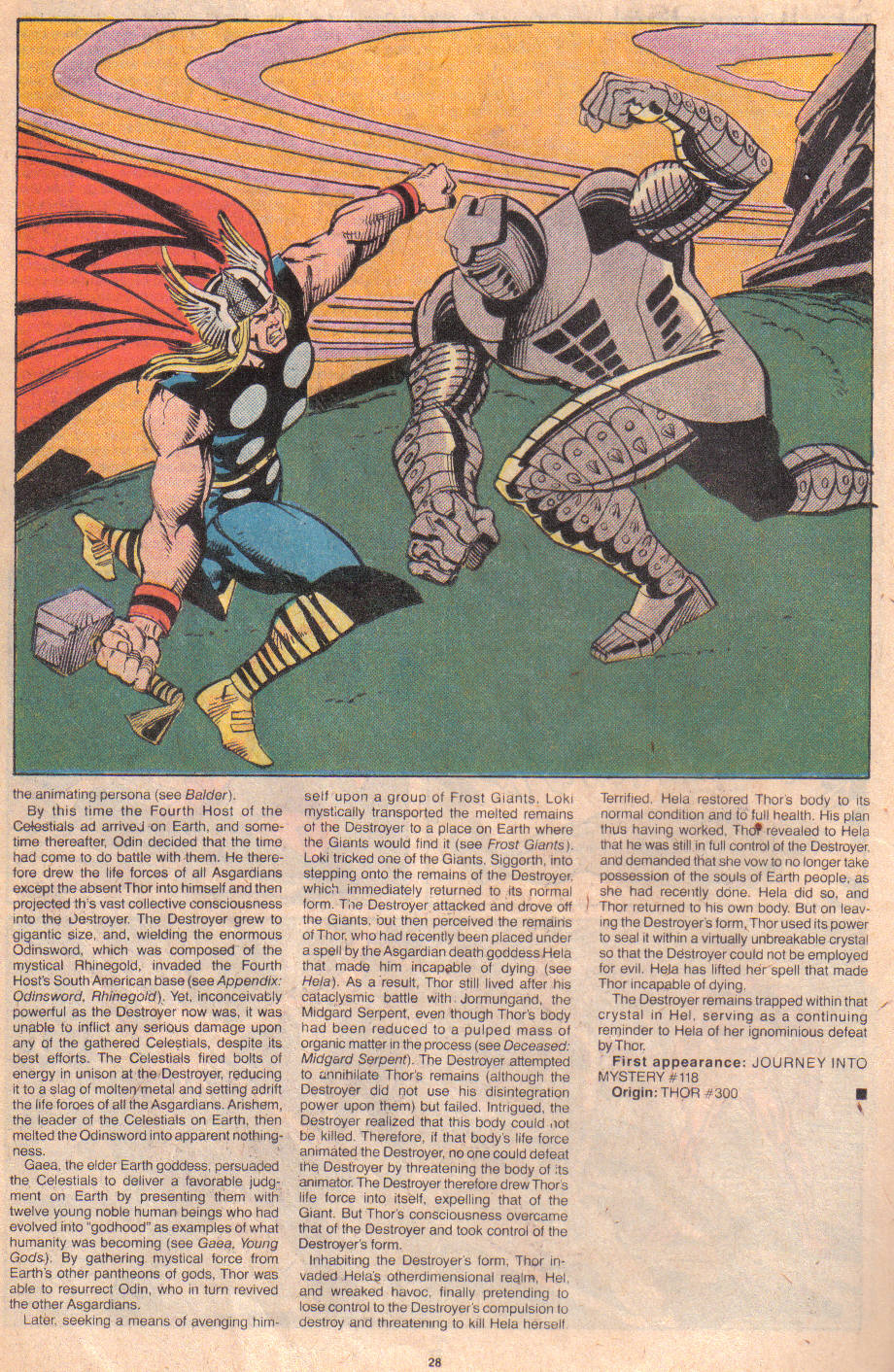 Read online The Official Handbook of the Marvel Universe: Update '89 comic -  Issue #2 - 30