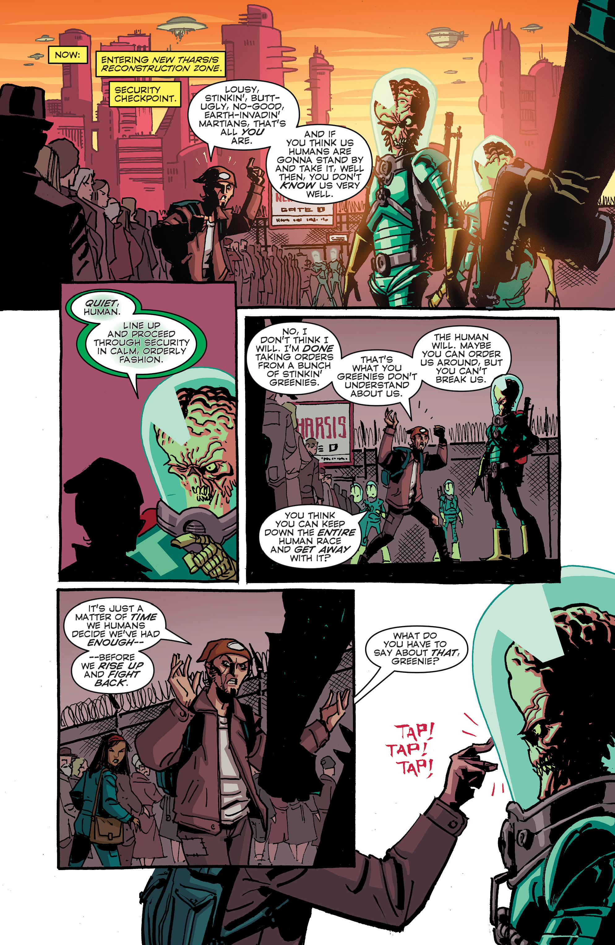 Read online Mars Attacks: Occupation comic -  Issue #1 - 9