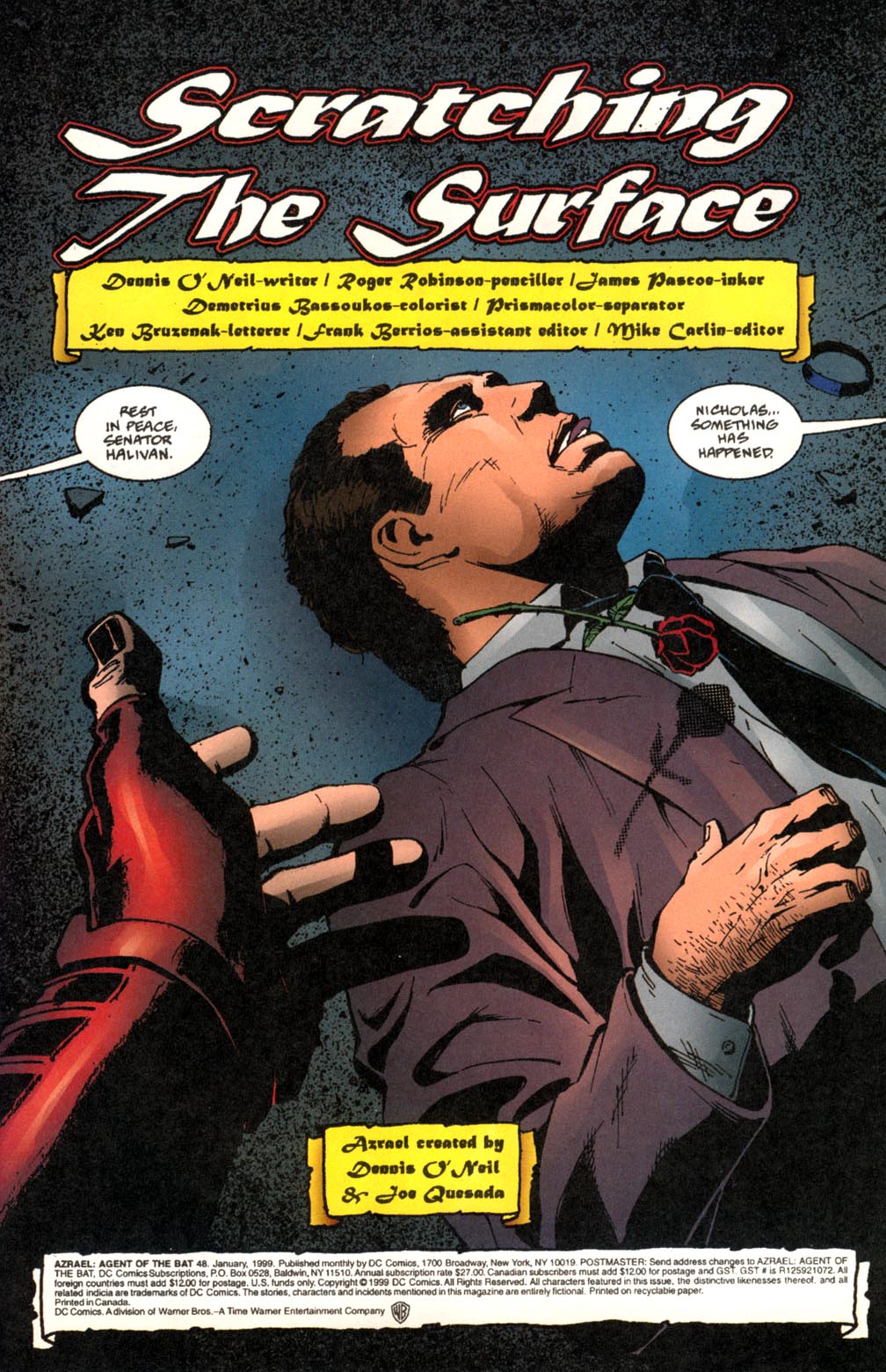 Read online Azrael: Agent of the Bat comic -  Issue #48 - 2