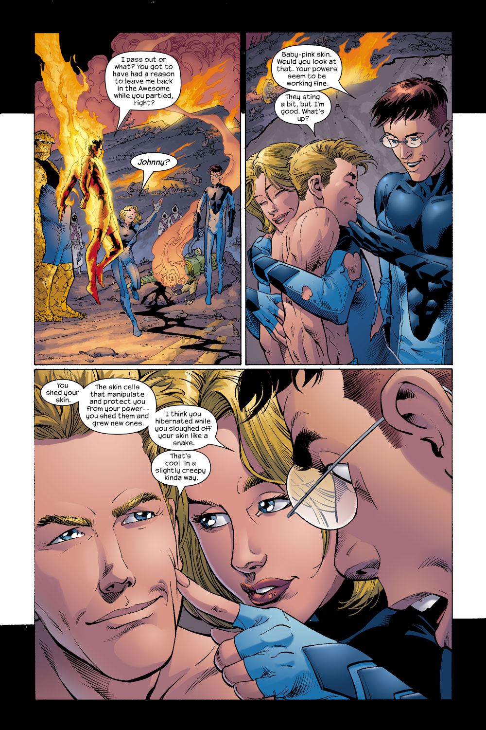 Read online Ultimate Fantastic Four (2004) comic -  Issue #18 - 17