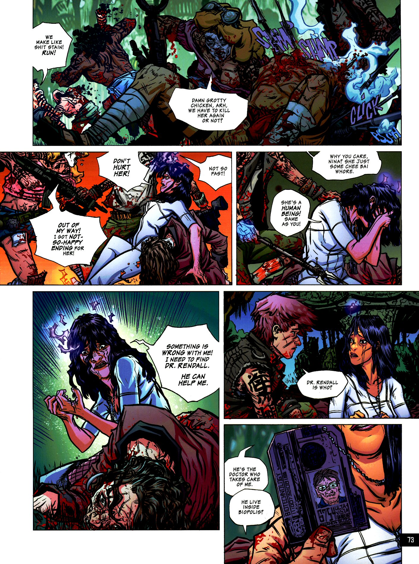 Read online Fluorescent Black comic -  Issue # TPB (Part 1) - 70