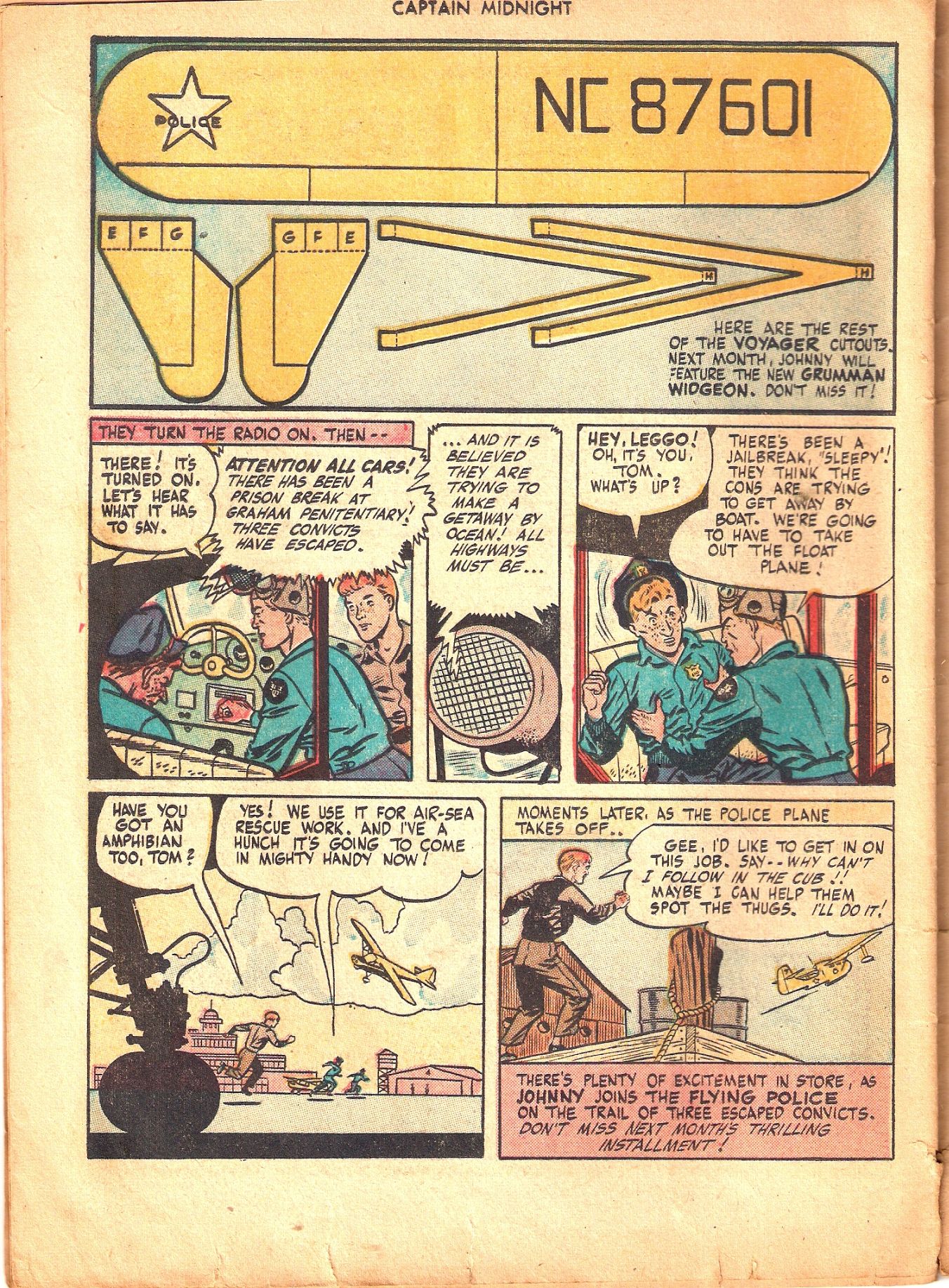 Read online Captain Midnight (1942) comic -  Issue #49 - 27