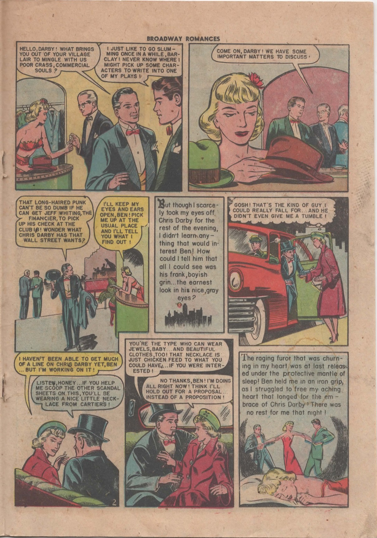 Read online Broadway Romances comic -  Issue #2 - 19