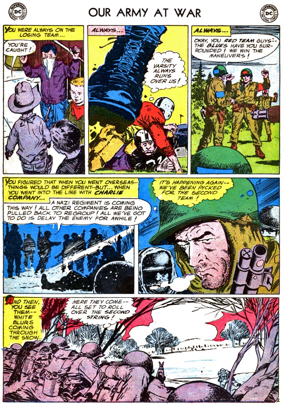 Read online Our Army at War (1952) comic -  Issue #71 - 14